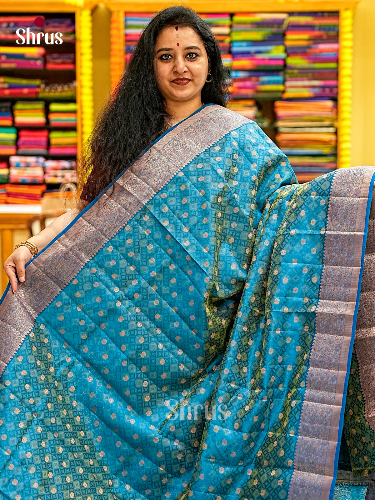 Semi Rawsilk Saree - EI21330