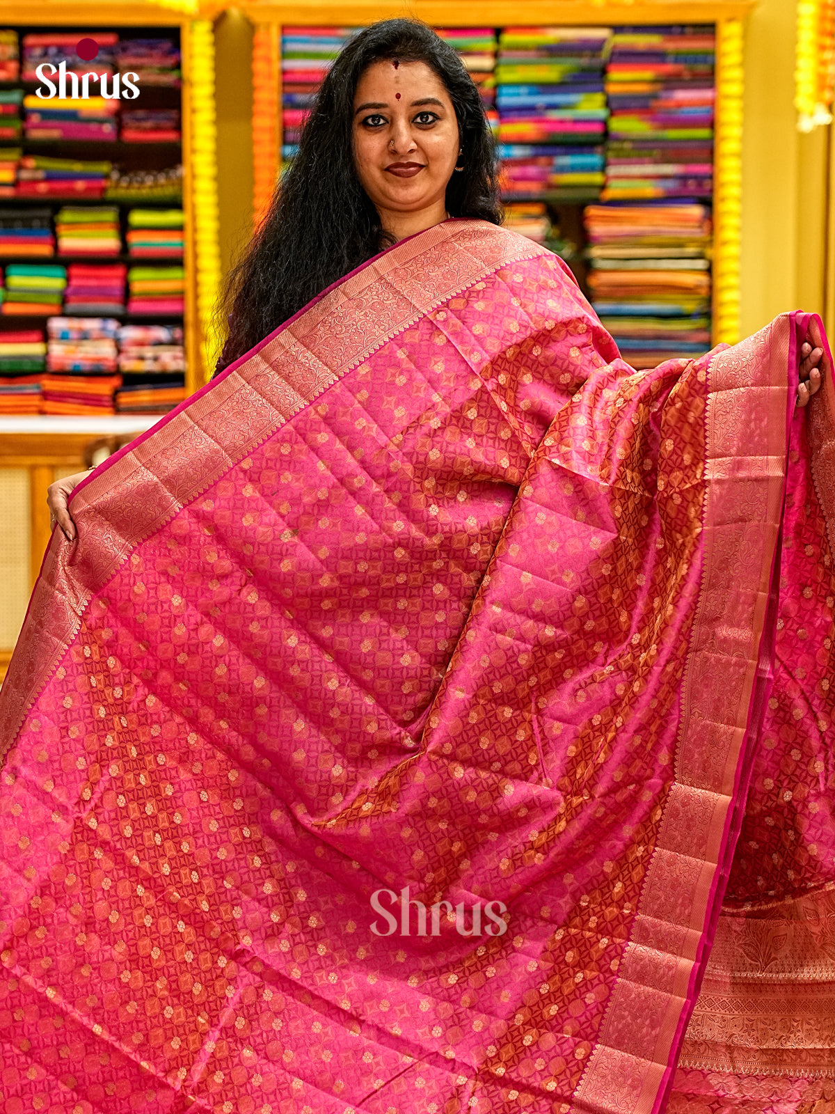 Semi Rawsilk Saree - EI21337