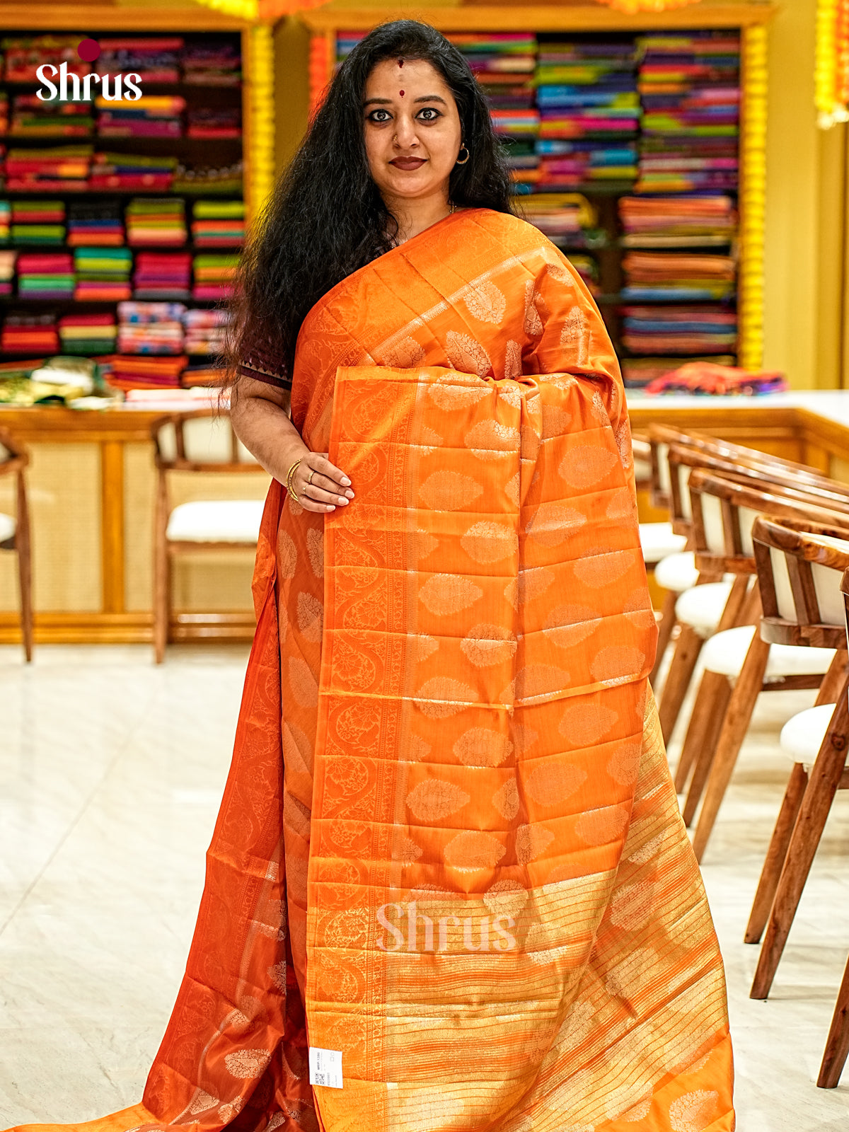 Semi Rawsilk Saree - EI22003