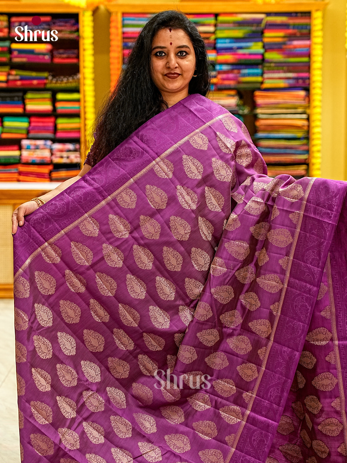 Semi Rawsilk Saree - EI22008