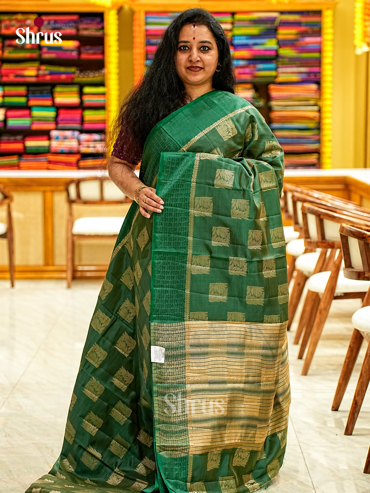 Semi Rawsilk Saree - EI22012