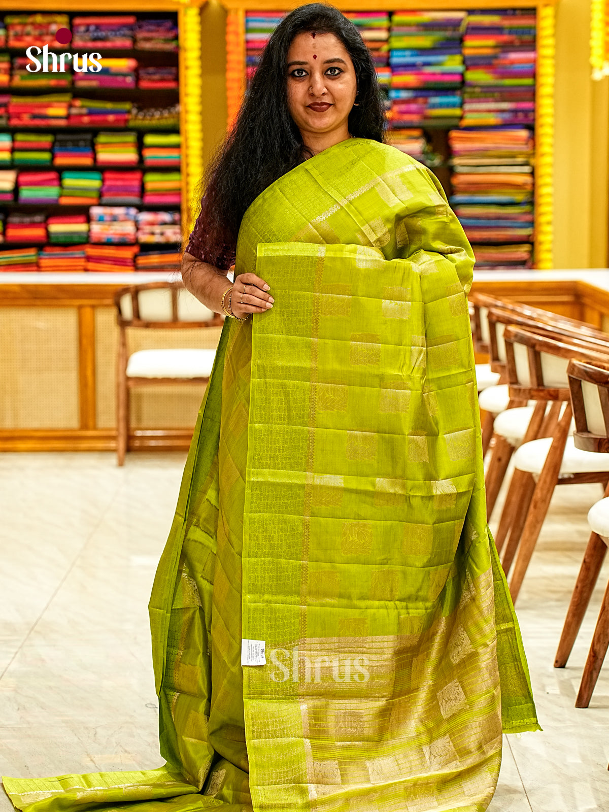 Semi Rawsilk Saree - EI22014