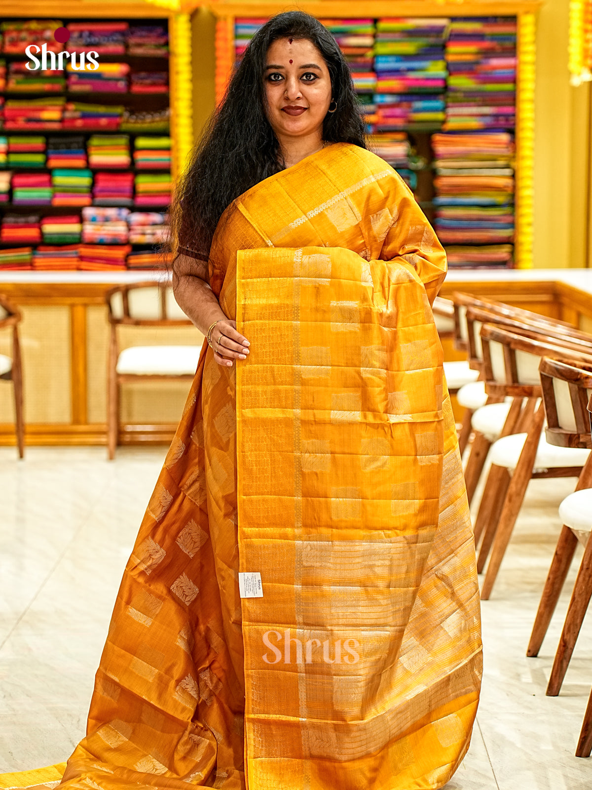 Semi Rawsilk Saree - EI22015