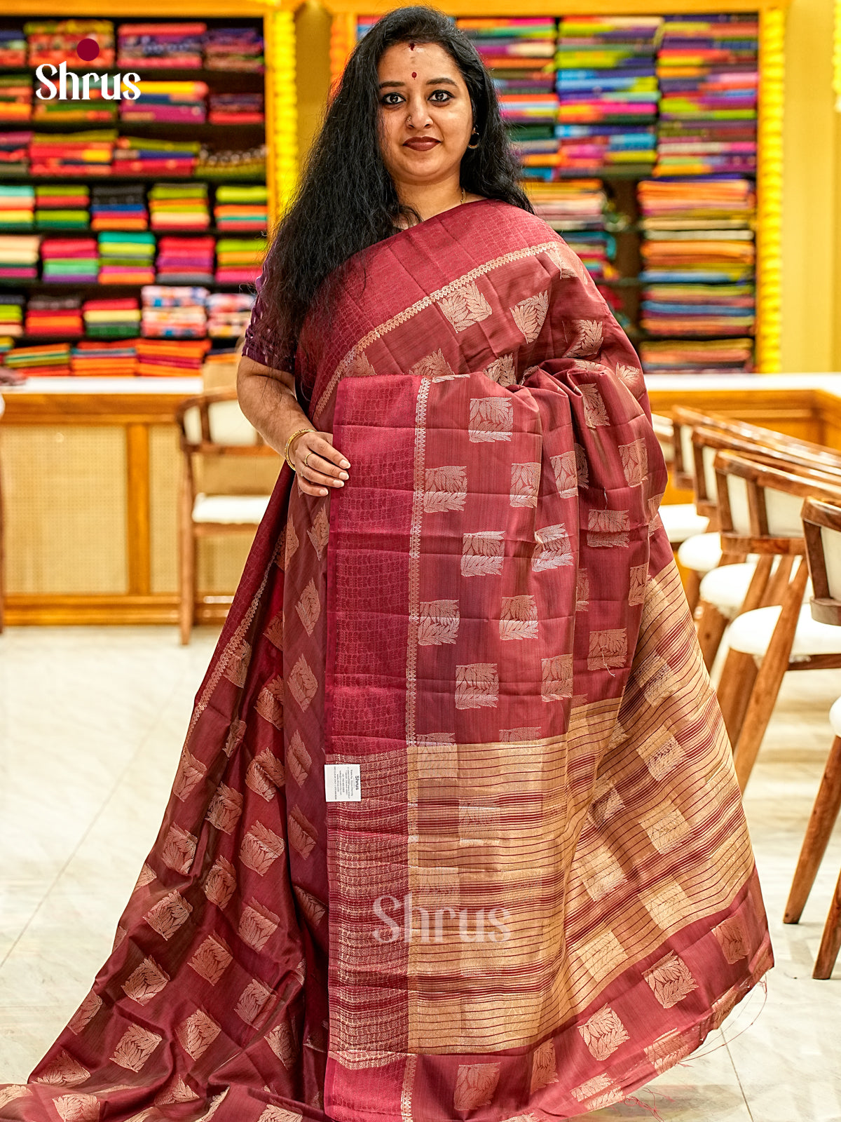 Semi Rawsilk Saree - EI22016