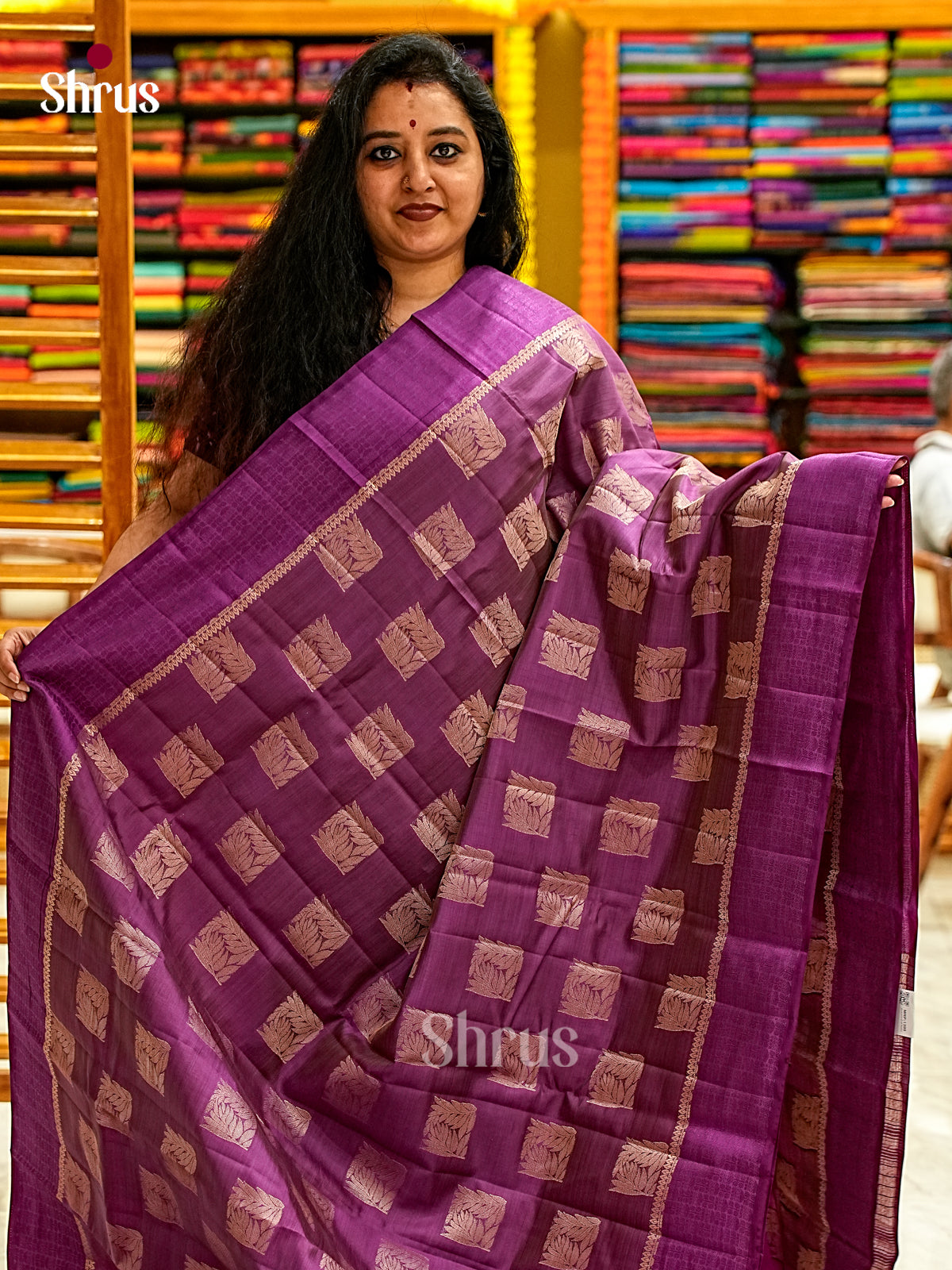 Semi Rawsilk Saree - EI22018