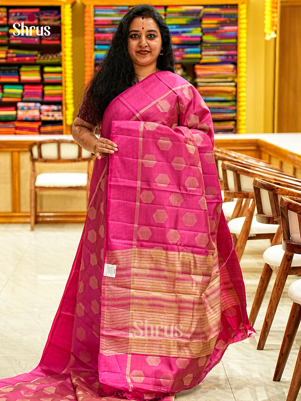 Semi Rawsilk Saree - EI22023