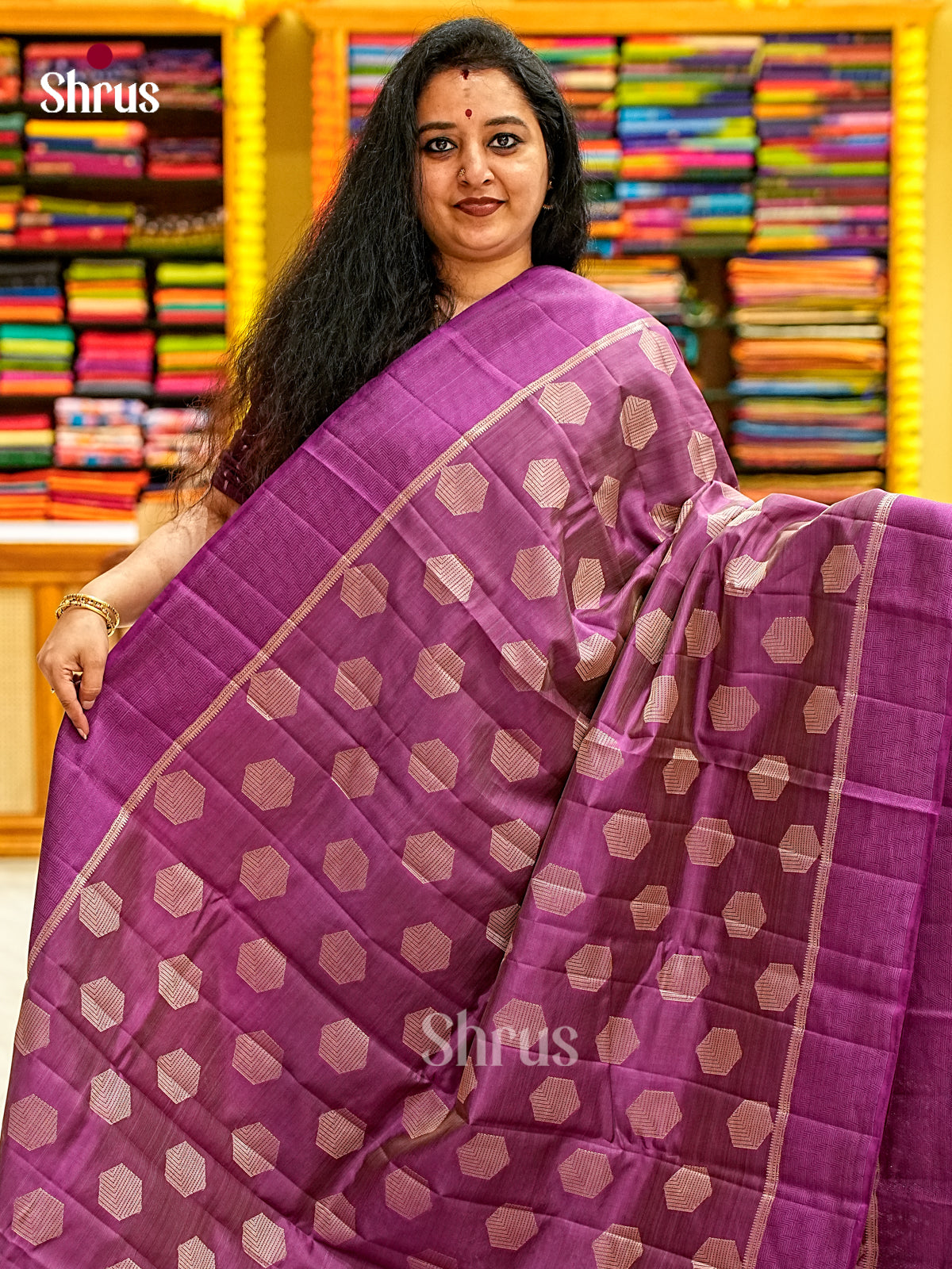 Semi Rawsilk Saree - EI22024