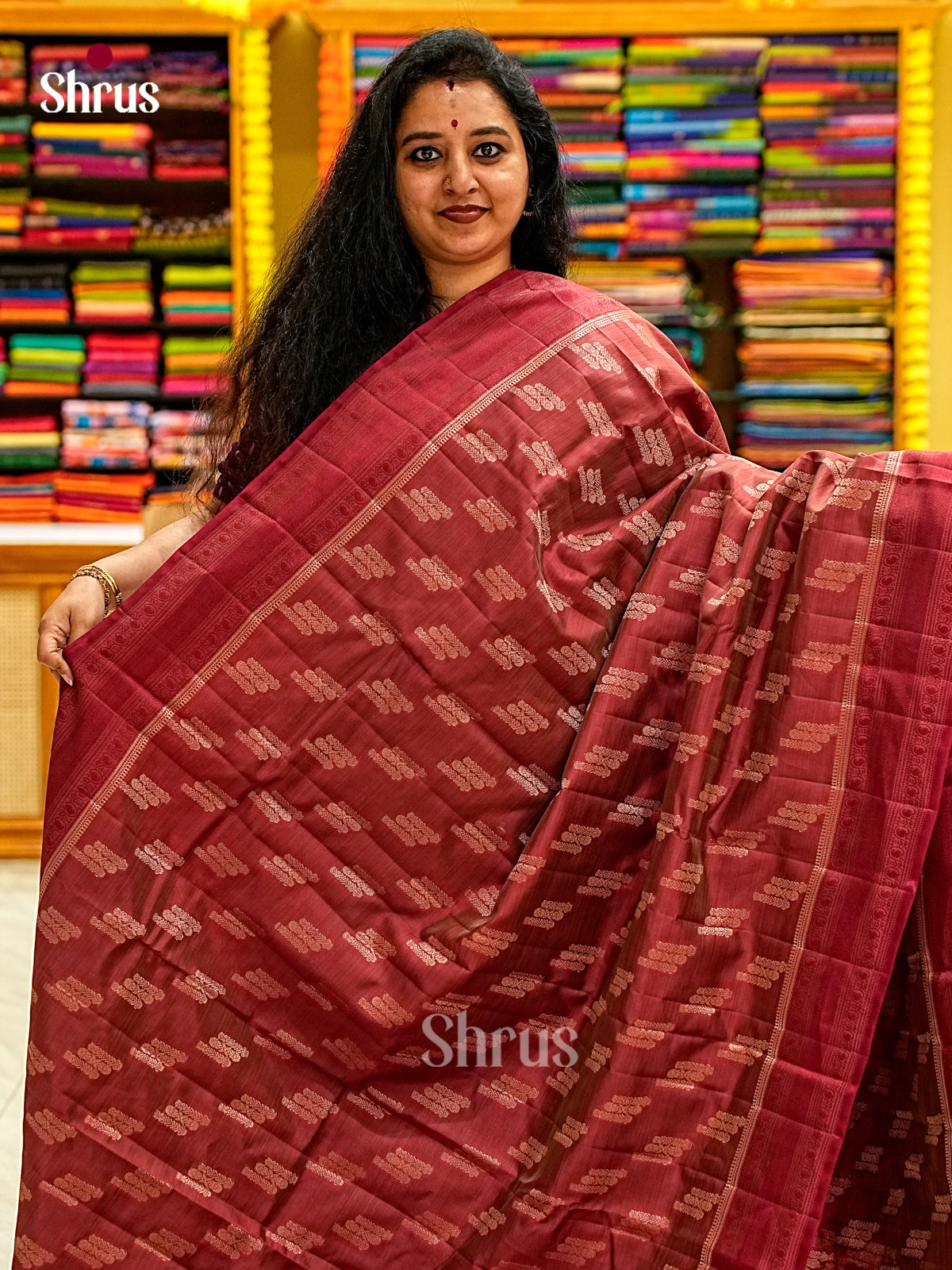 Semi Rawsilk Saree - EI22042