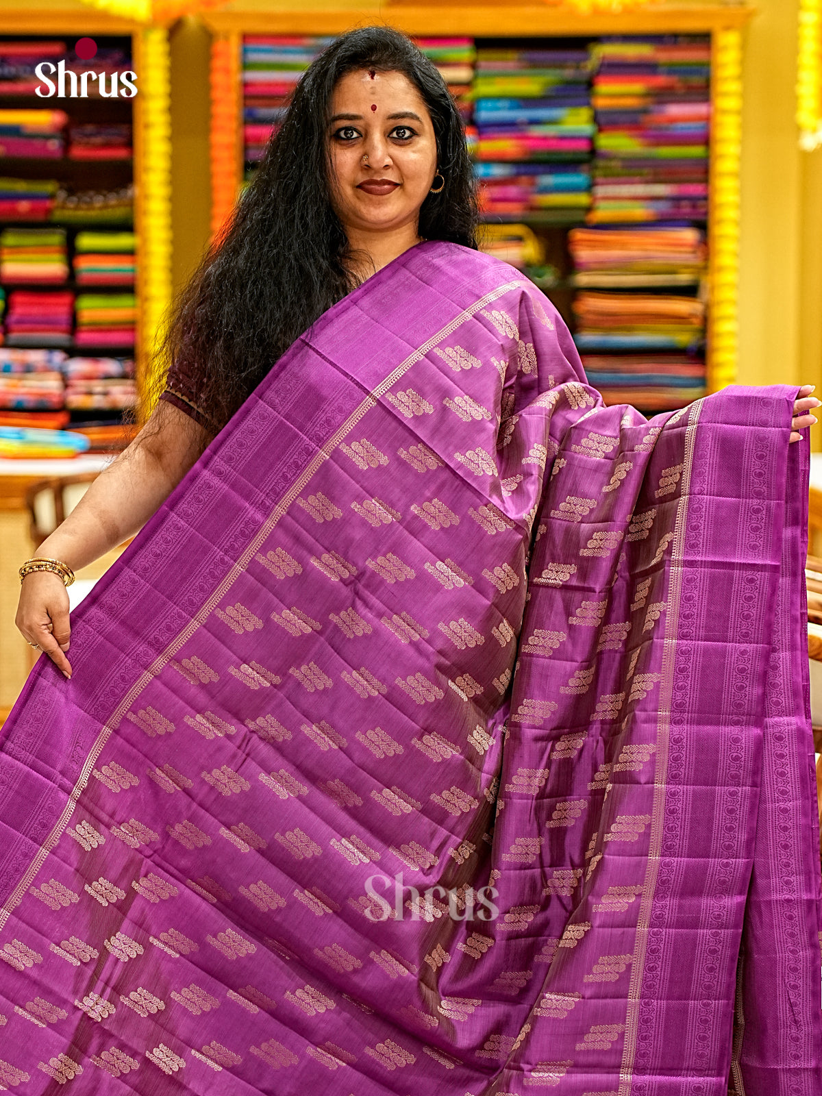 Semi Rawsilk Saree - EI22044