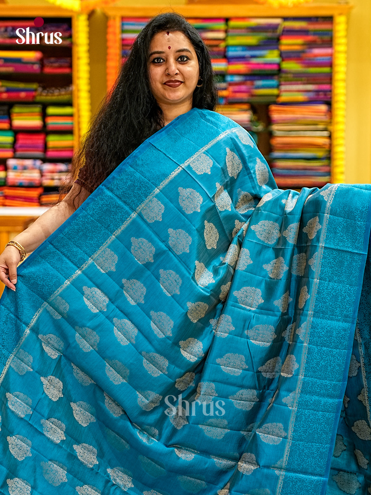 Semi Rawsilk Saree - EI22049