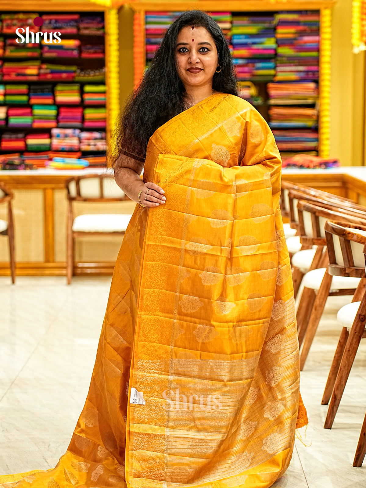 Semi Rawsilk Saree - EI22057