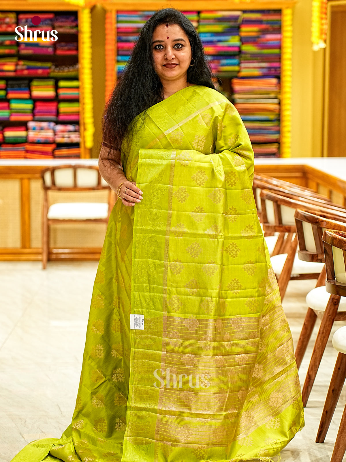 Semi Rawsilk Saree - EI22068