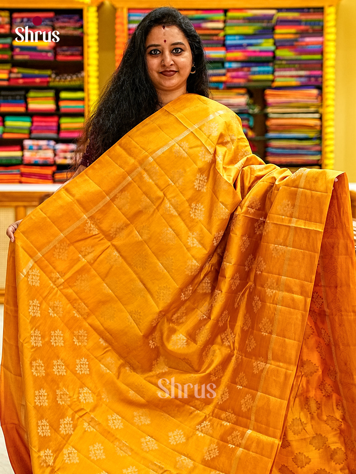 Semi Rawsilk Saree - EI22072