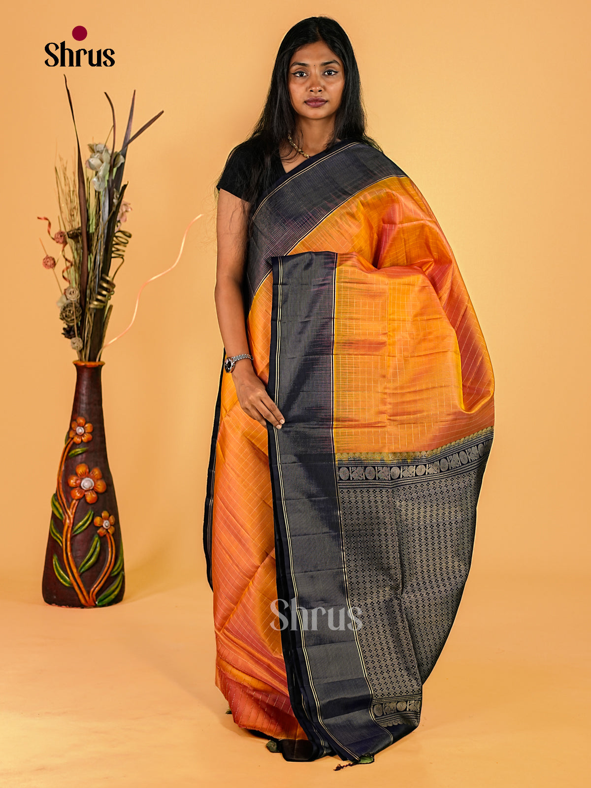Soft Silk Saree - EI23055