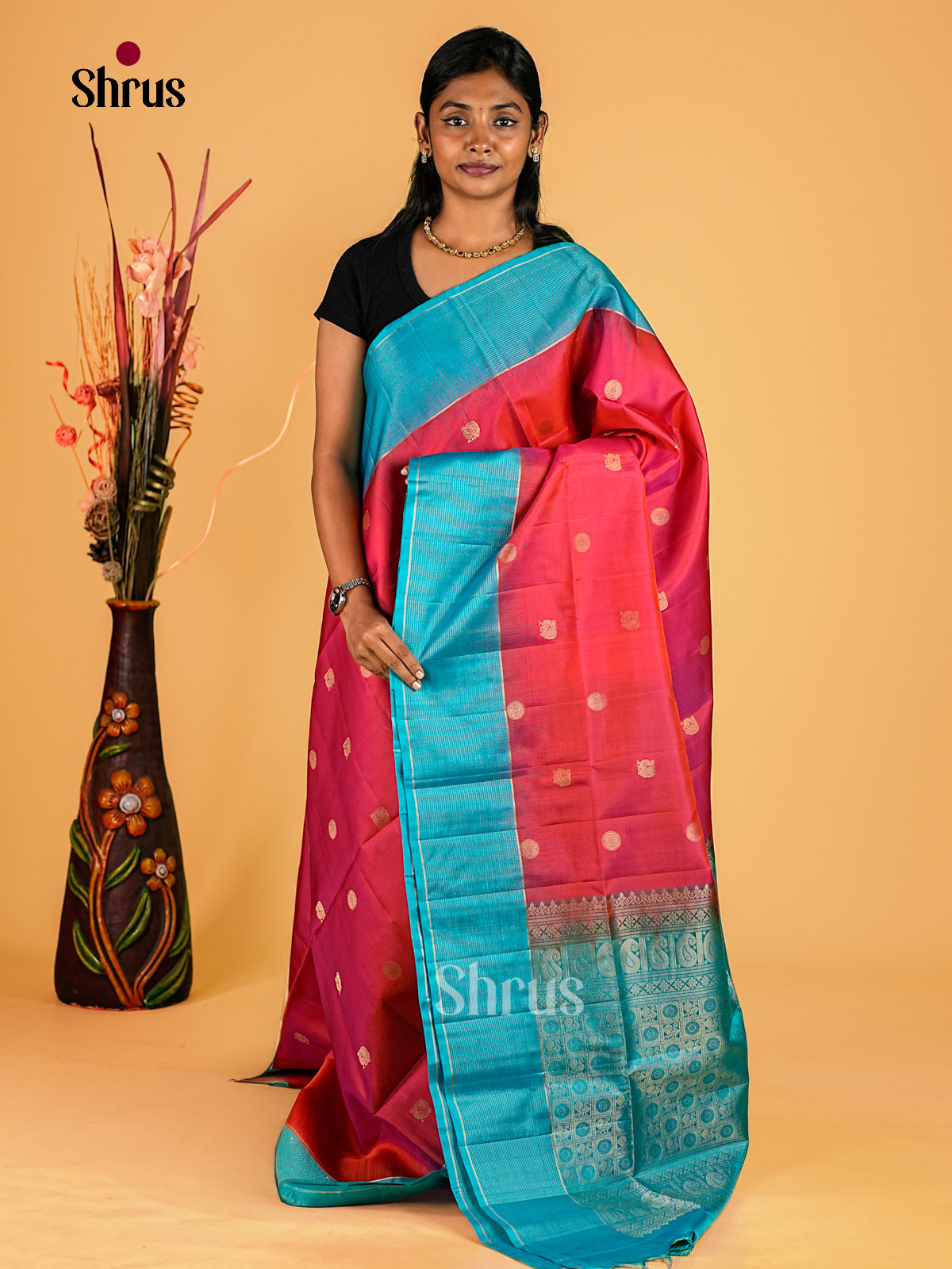 Soft Silk Saree - EI23056