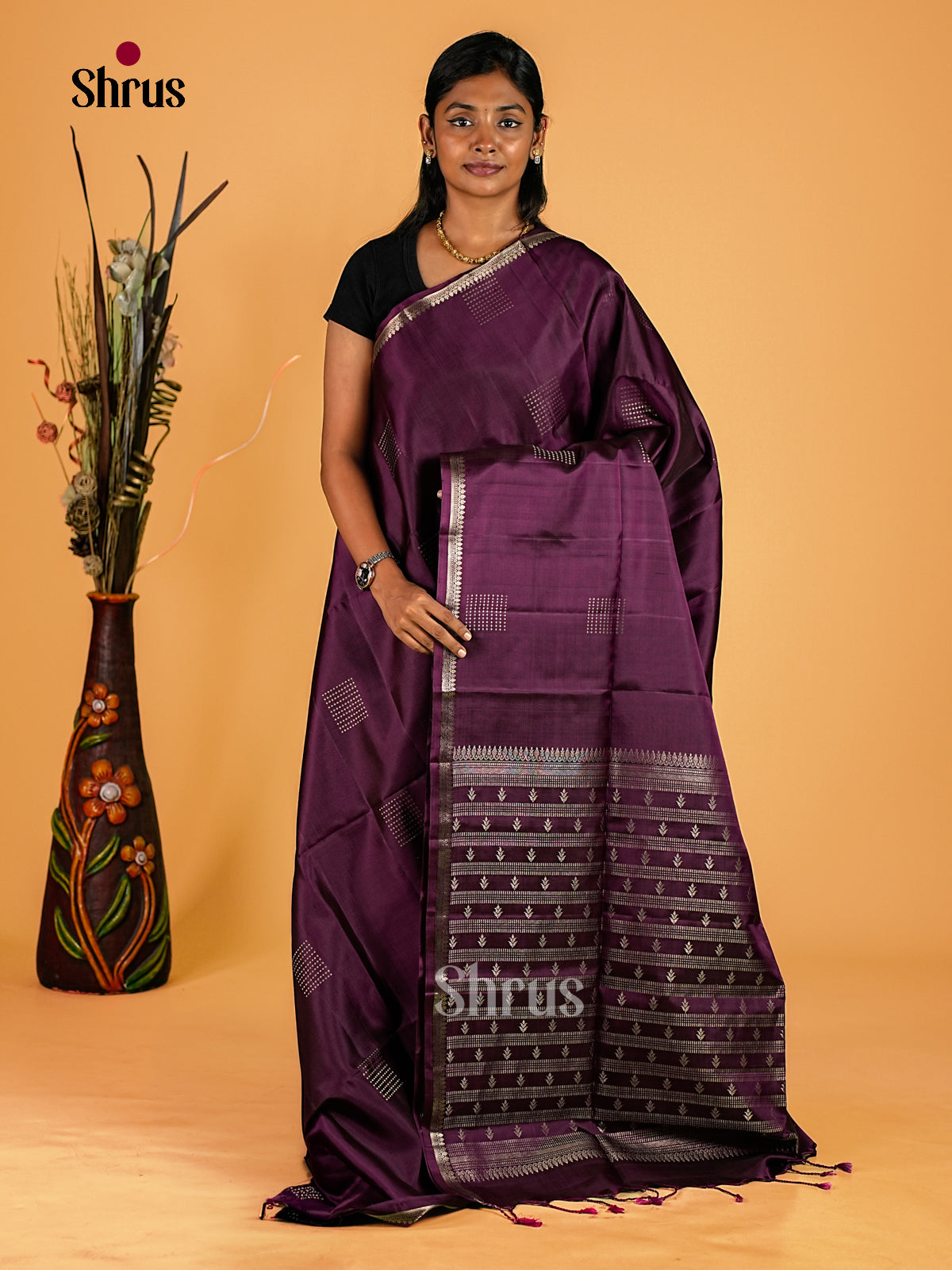Soft Silk Saree - EI23095