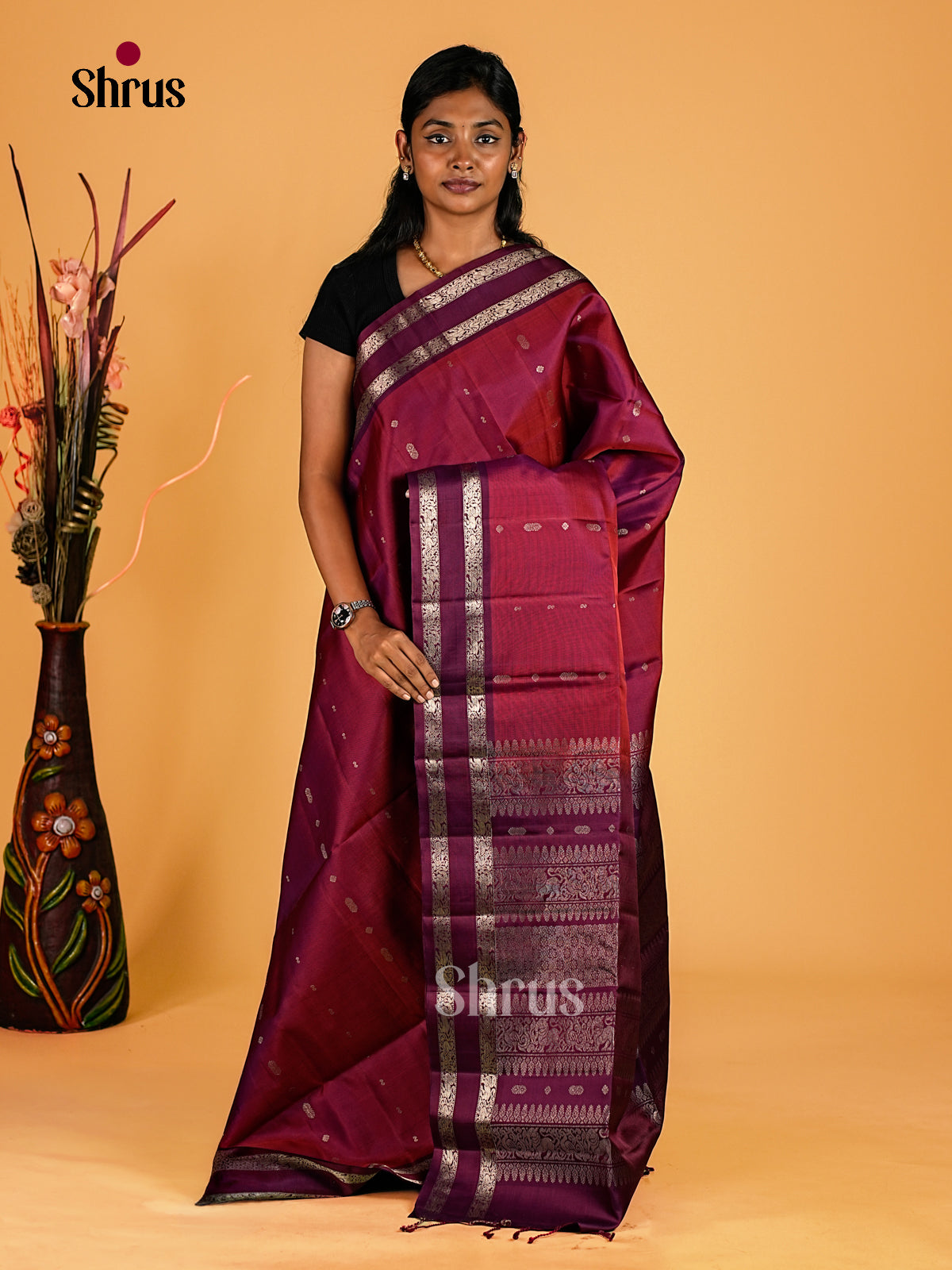 Soft Silk Saree - EI23116