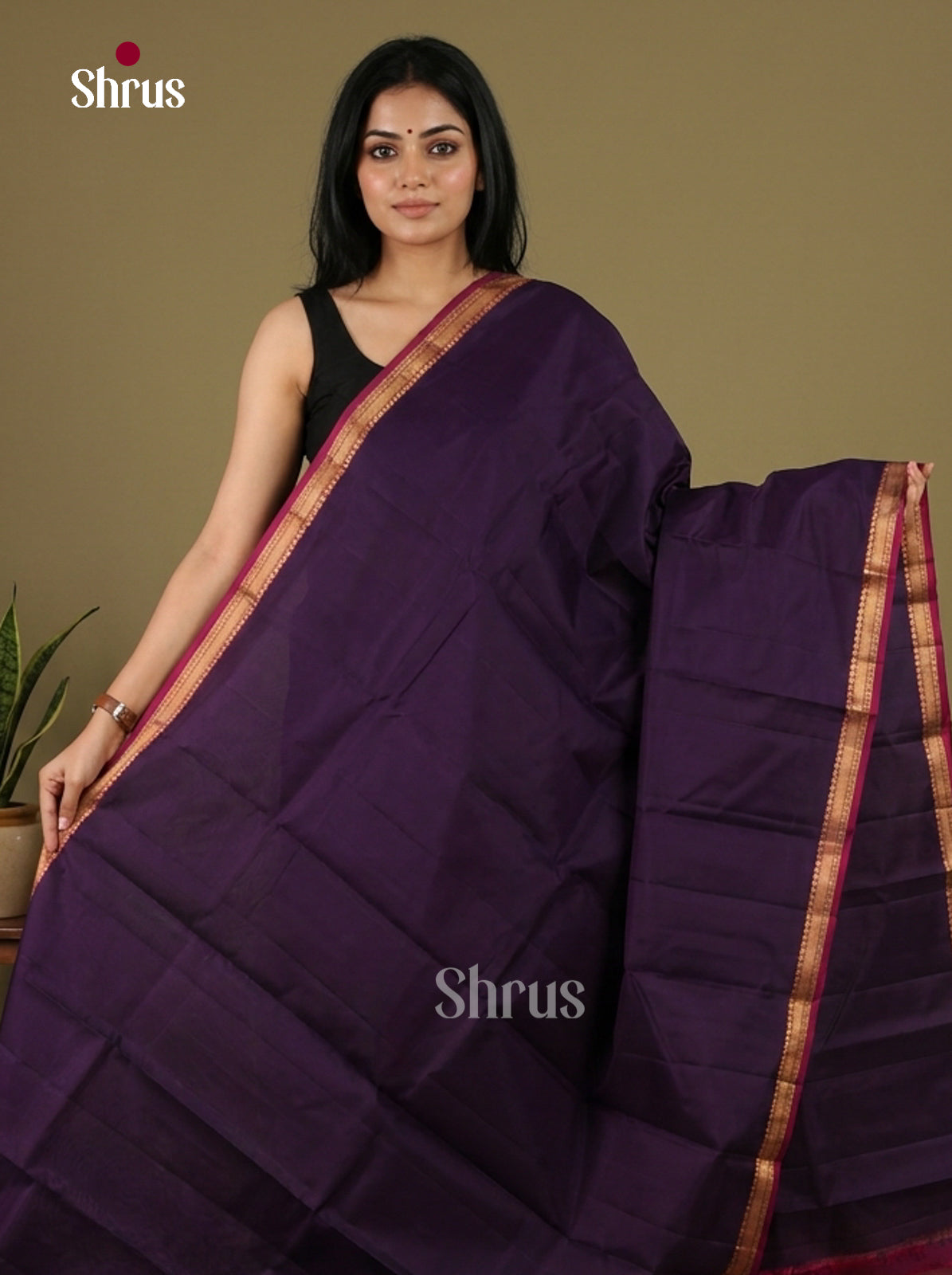 Kanchipuram silk Saree - EI23125
