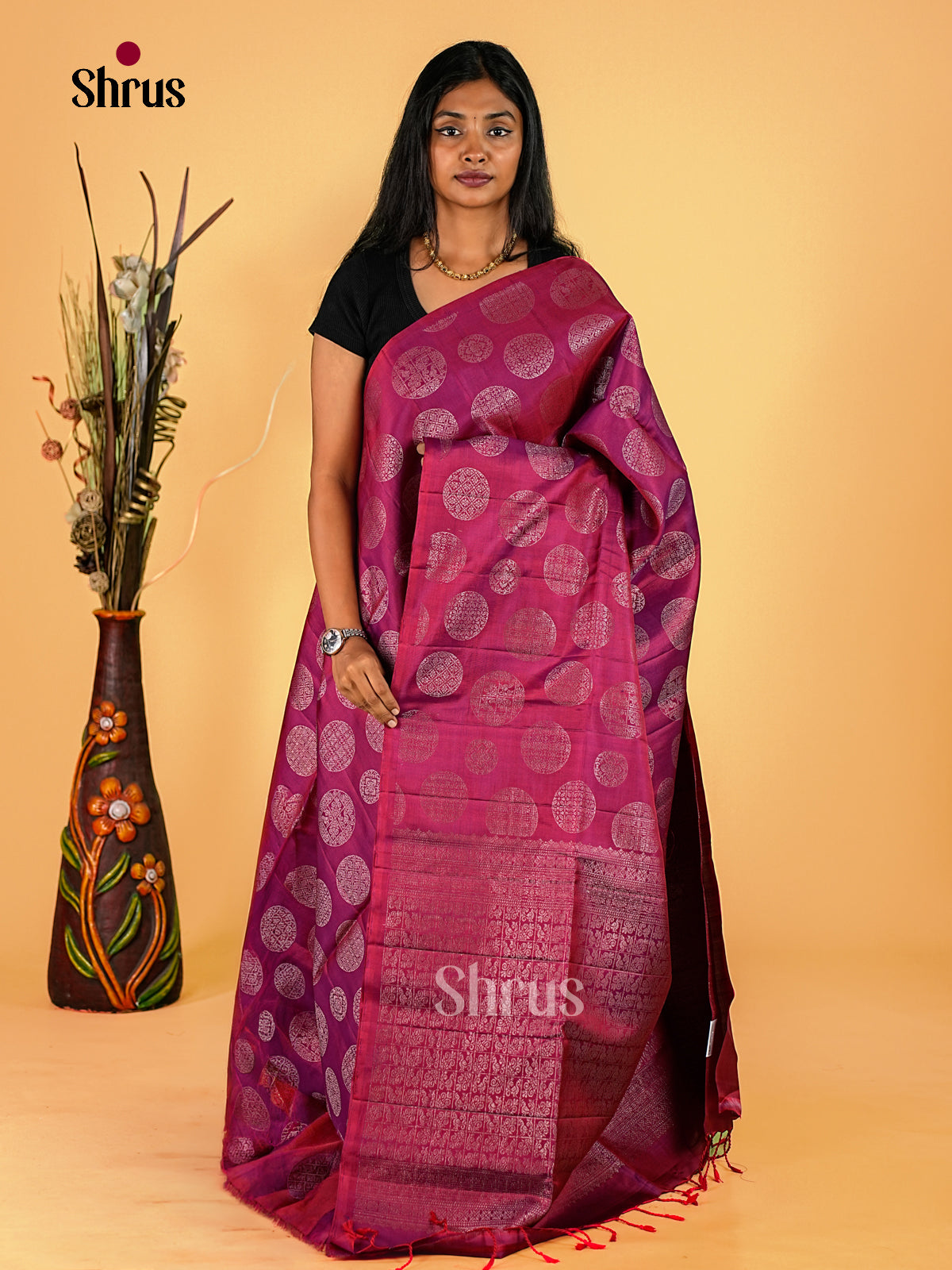 Soft Silk Saree - EI23163