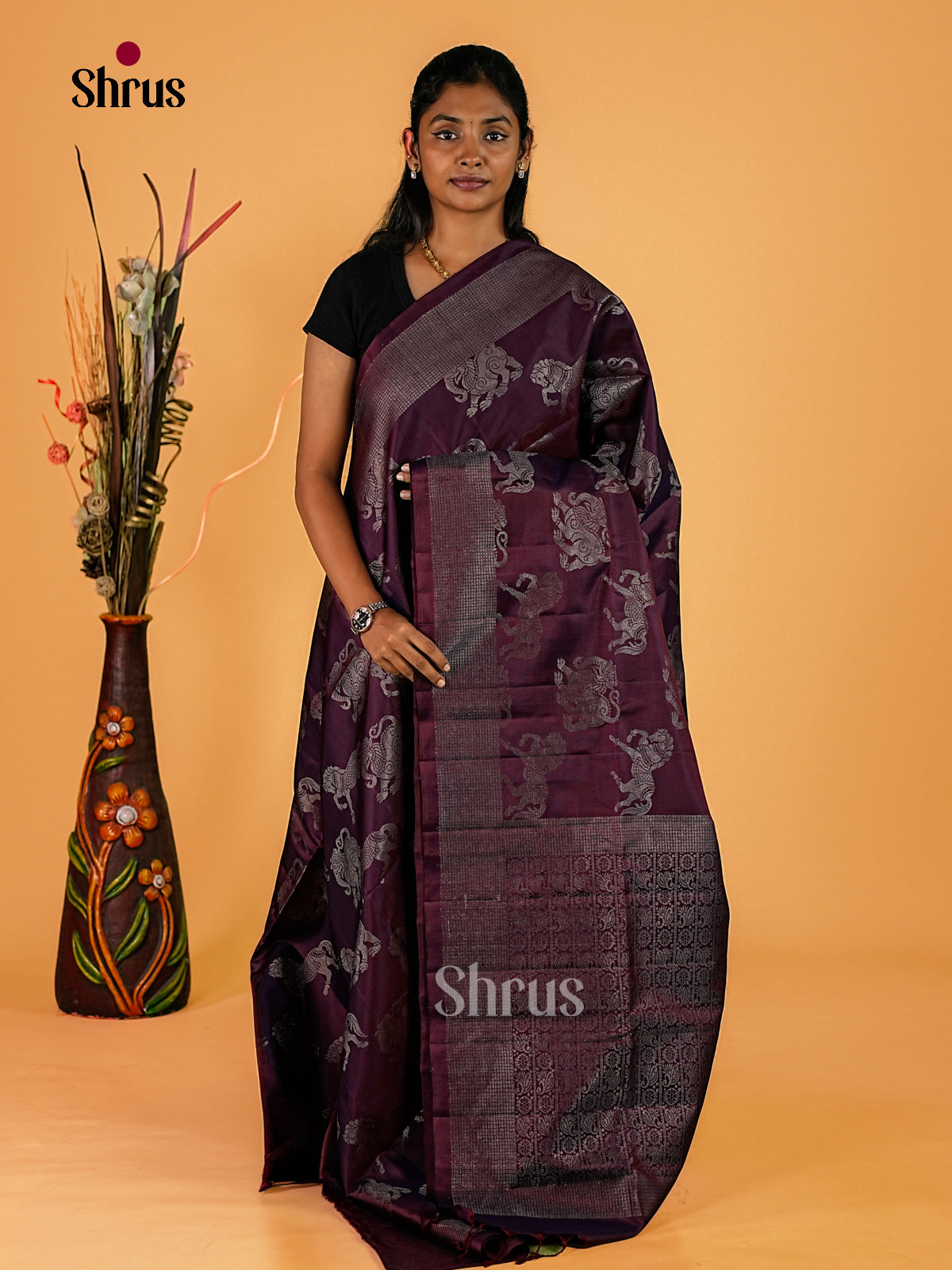 Soft Silk Saree - EI23165