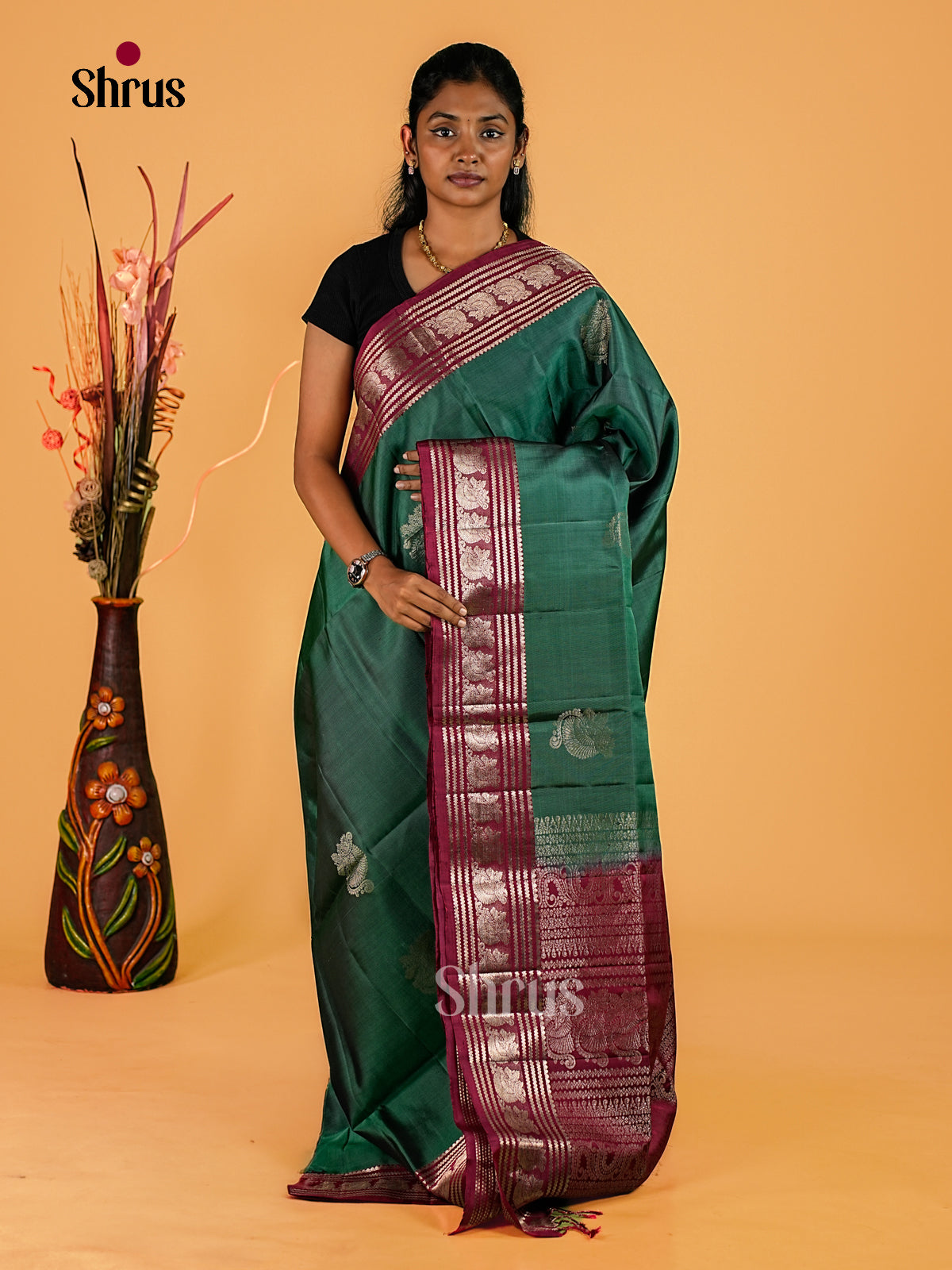 Soft Silk Saree - EI23190