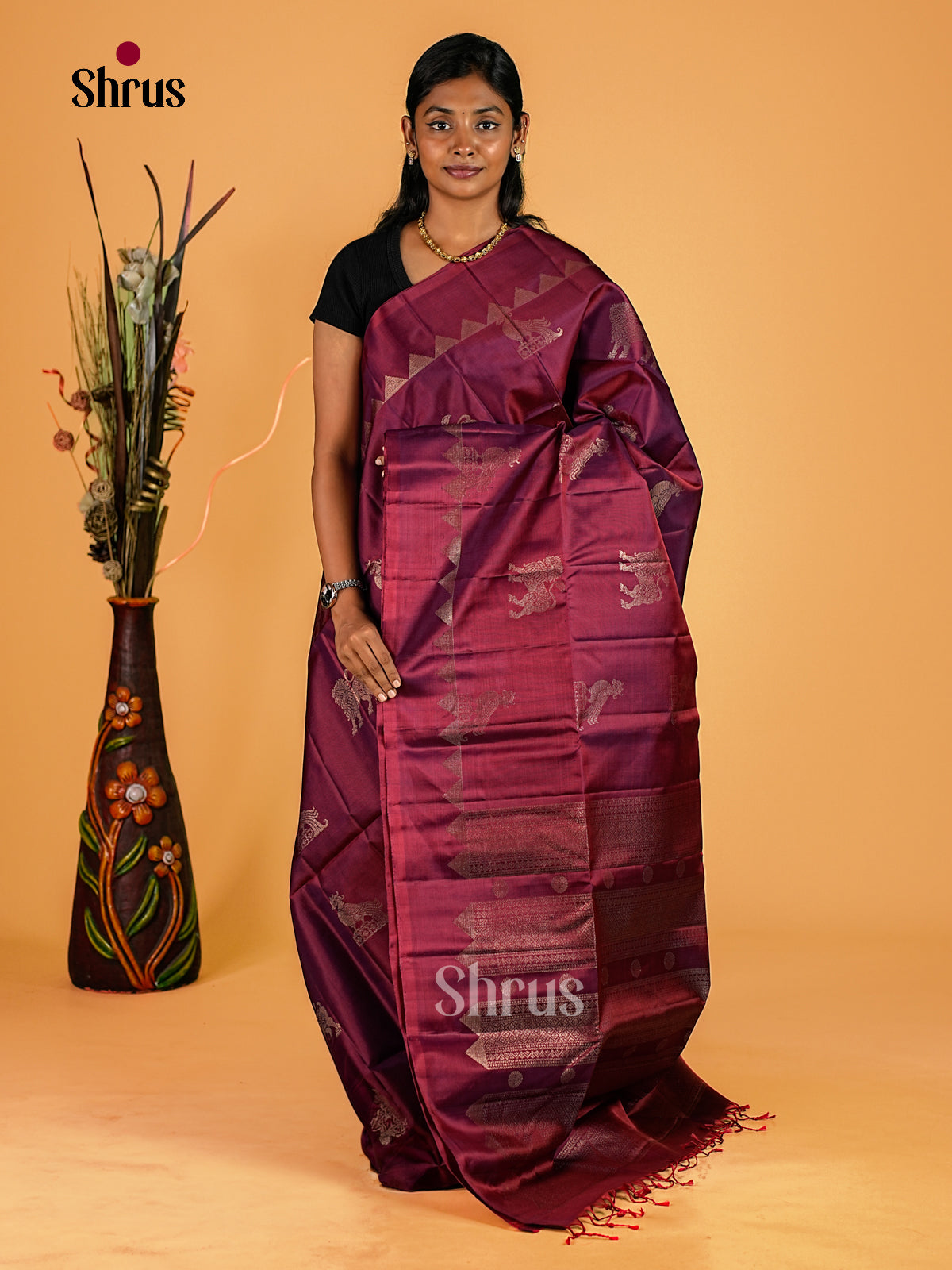 Soft Silk Saree - EI23192