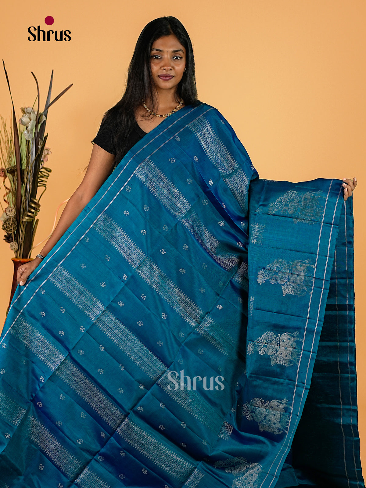 Soft Silk Saree - EI23197