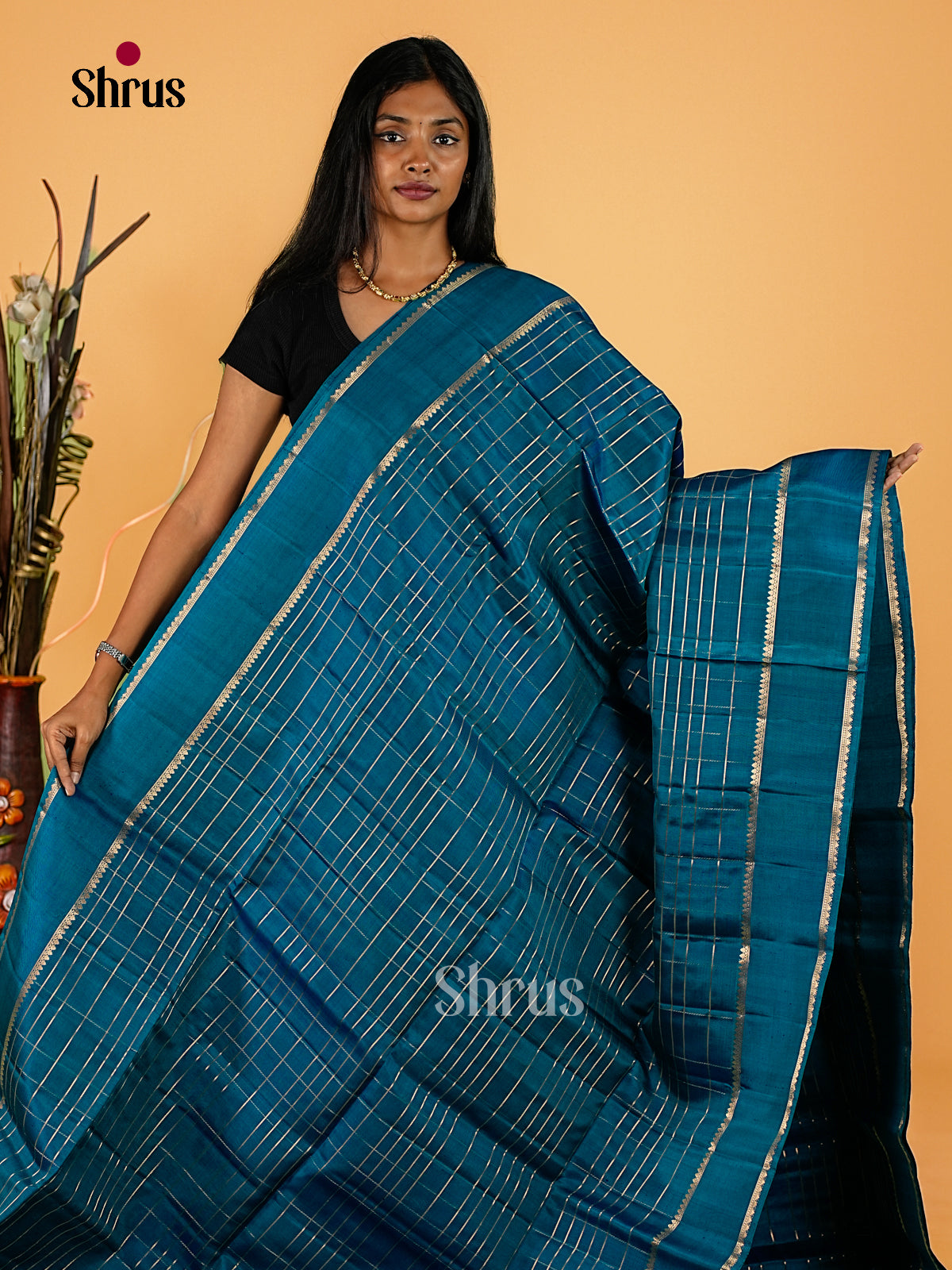 Soft Silk Saree - EI23198