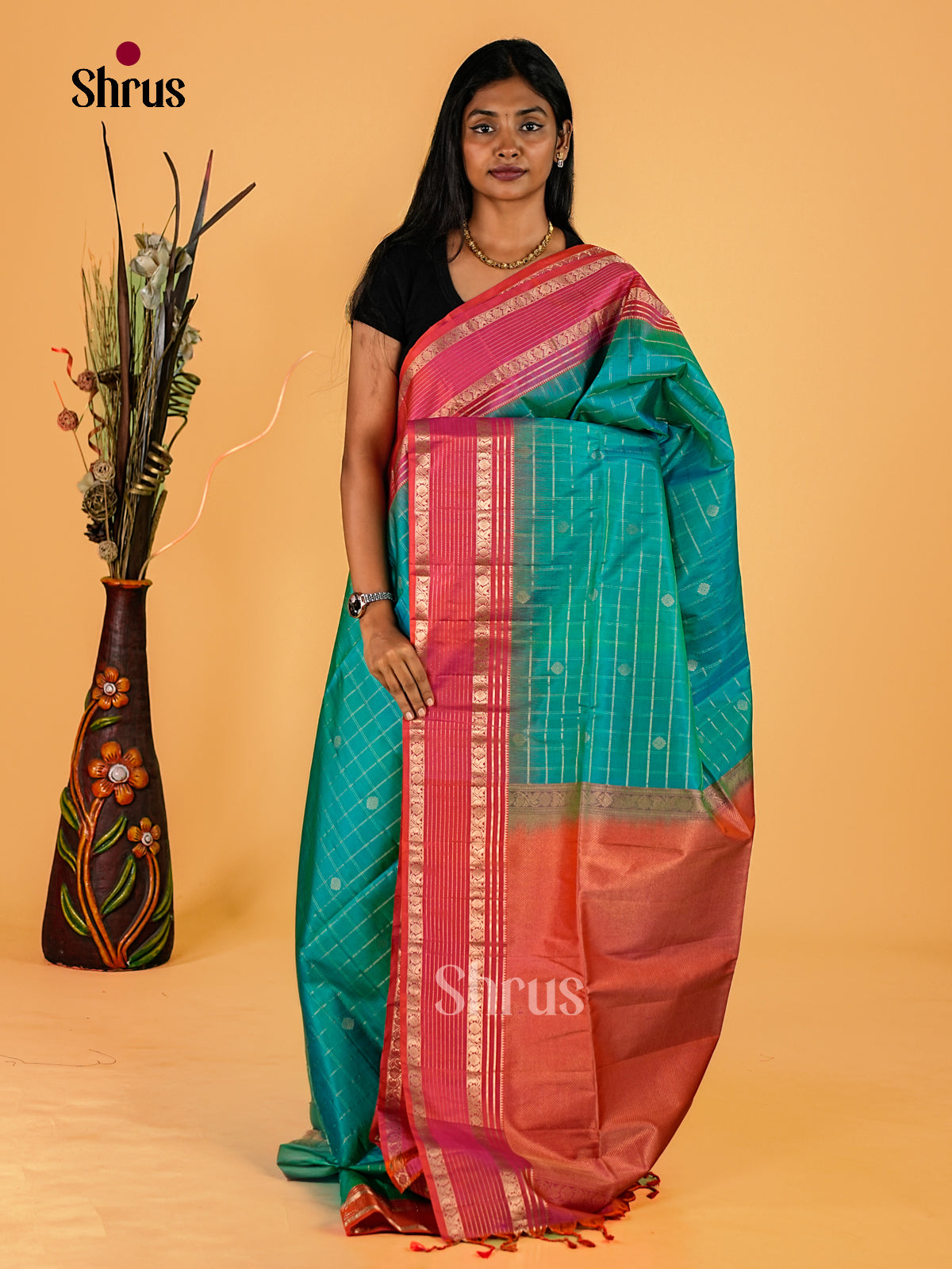 Soft Silk Saree - EI23220