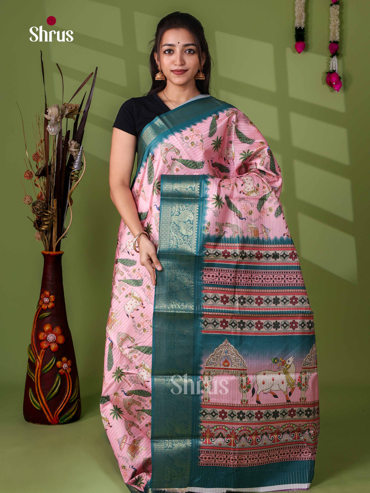 Semi Tussar Saree - EI24001