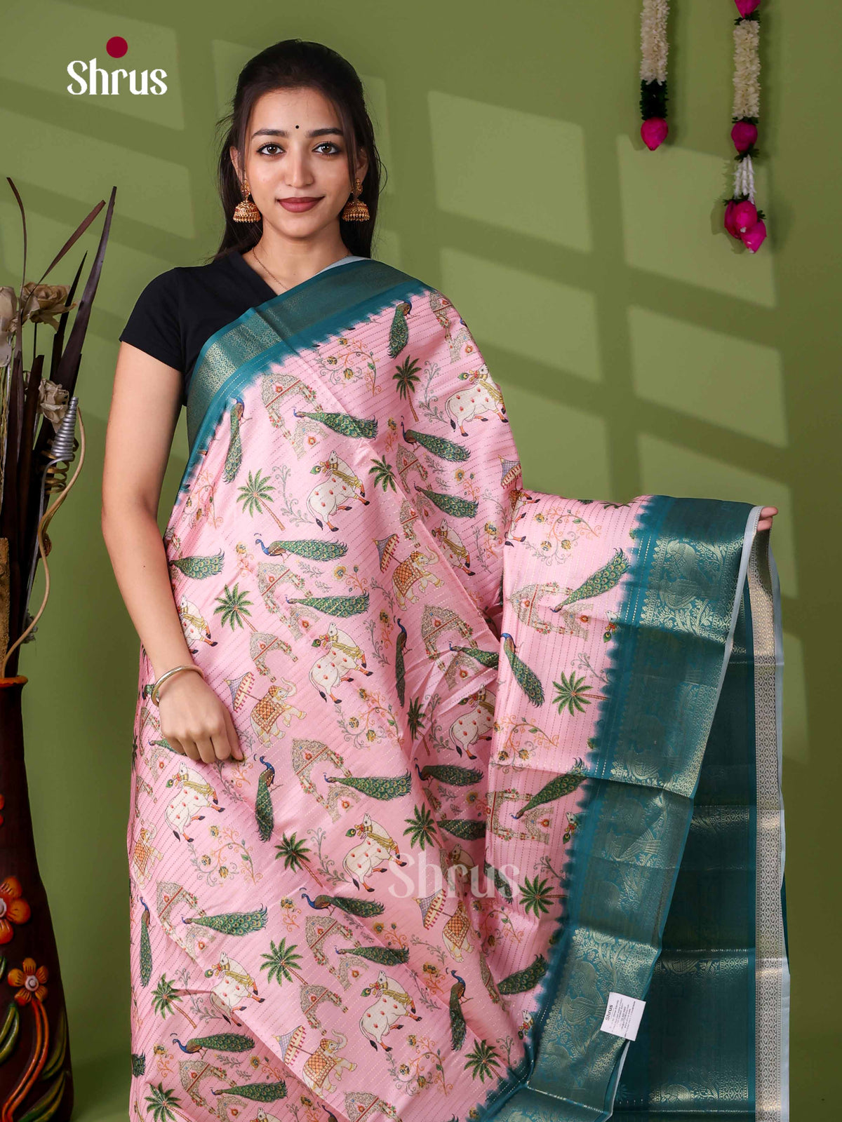 Semi Tussar Saree - EI24001