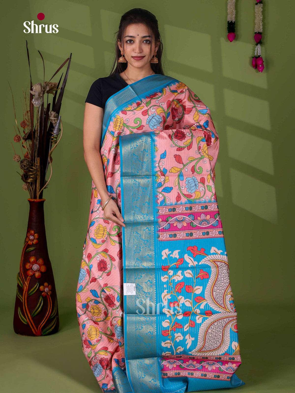 Semi Tussar Saree - EI24024