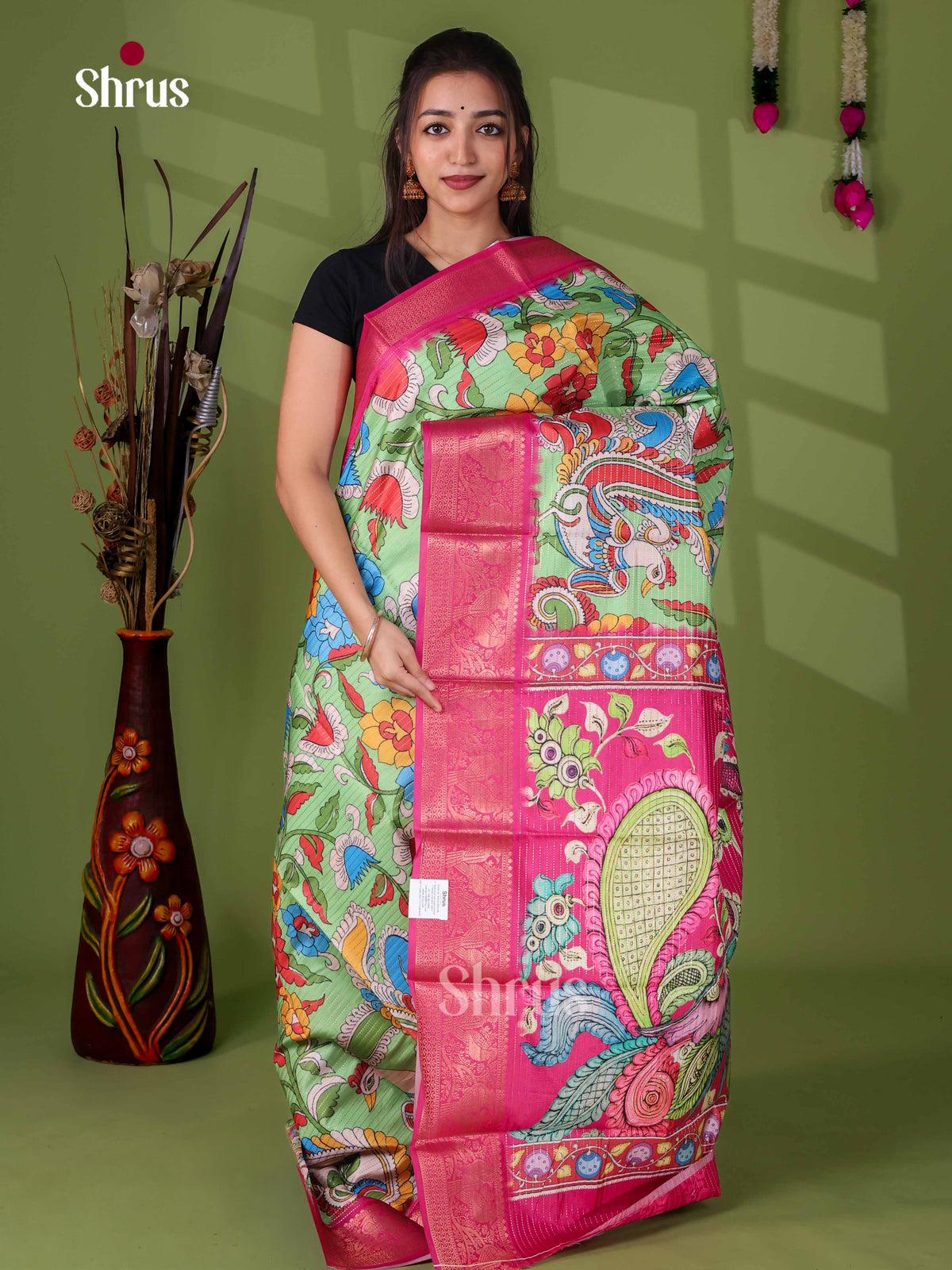 Semi Tussar Saree - EI24035