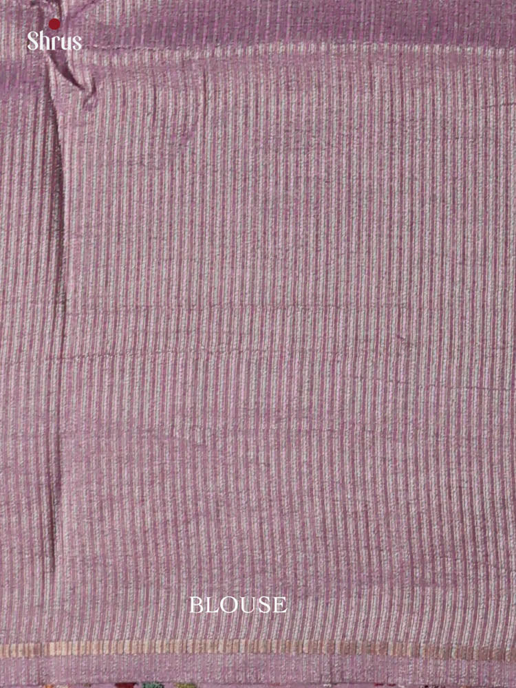 Tussar Embroidery Saree - EI24217