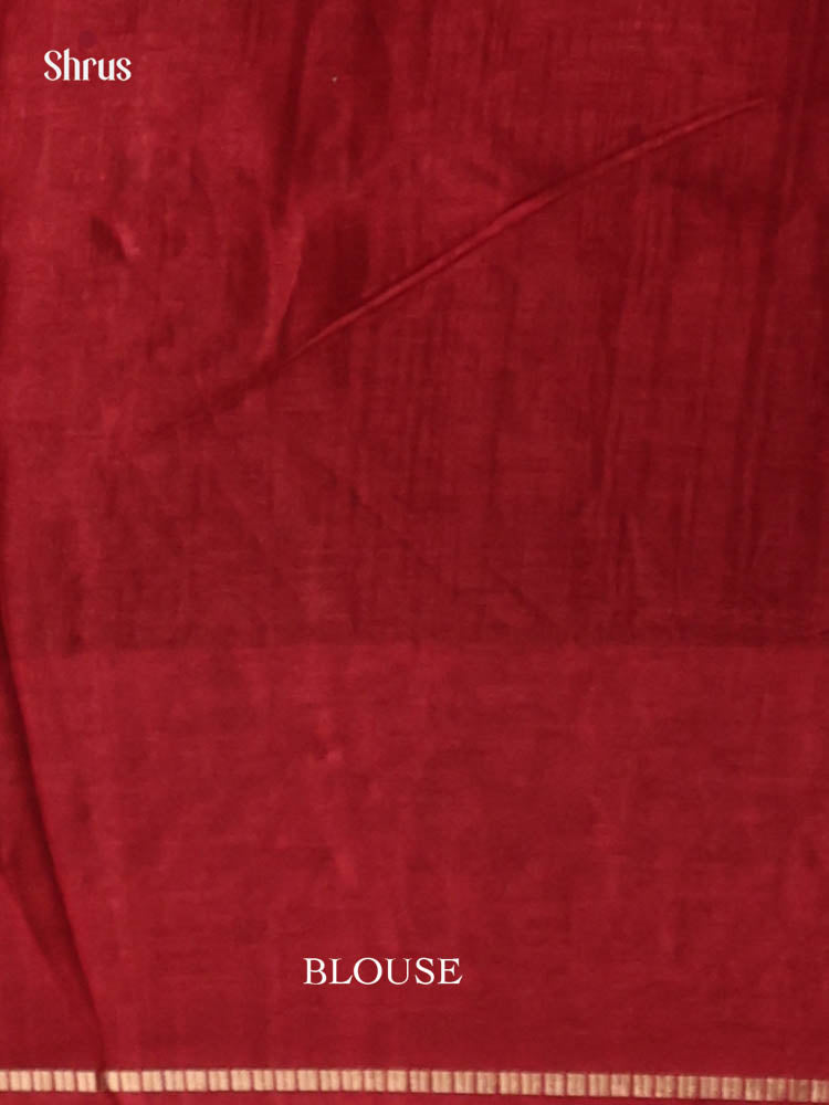 Tussar Embroidery Saree - EI24232