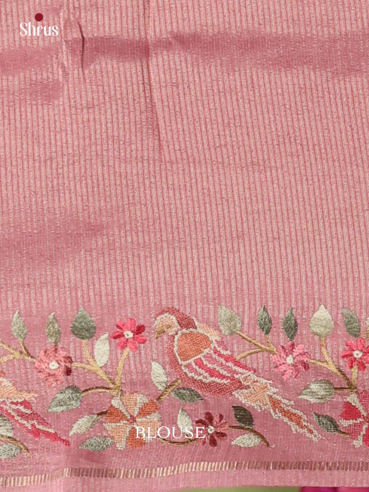 Tussar Embroidery Saree - EI24247