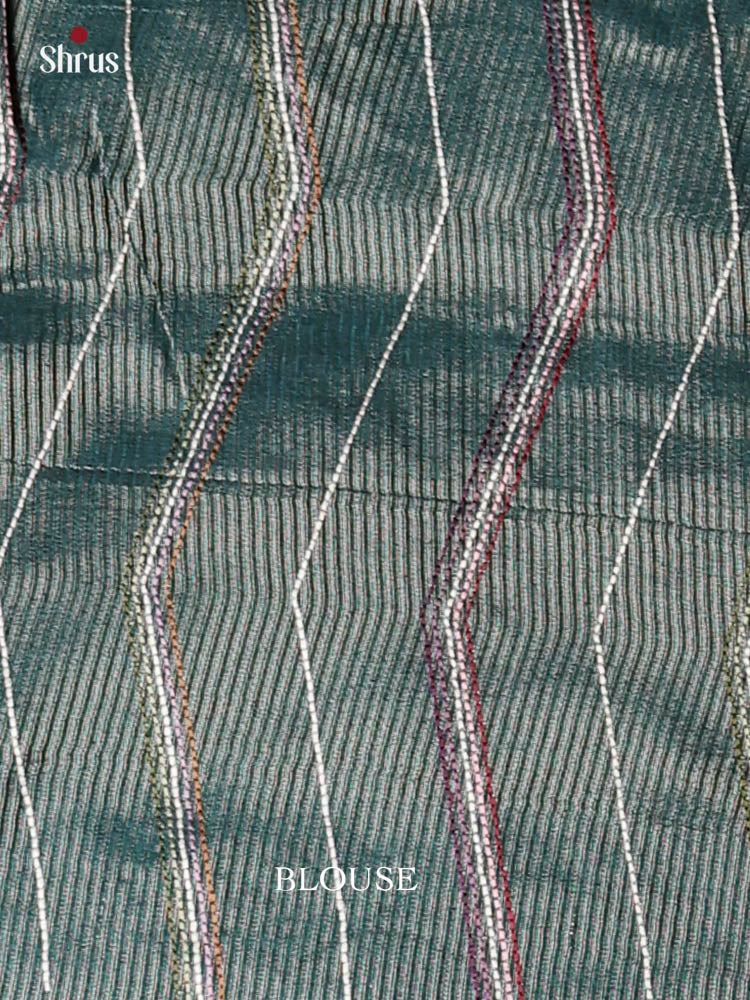 Tussar Embroidery Saree - EI24253