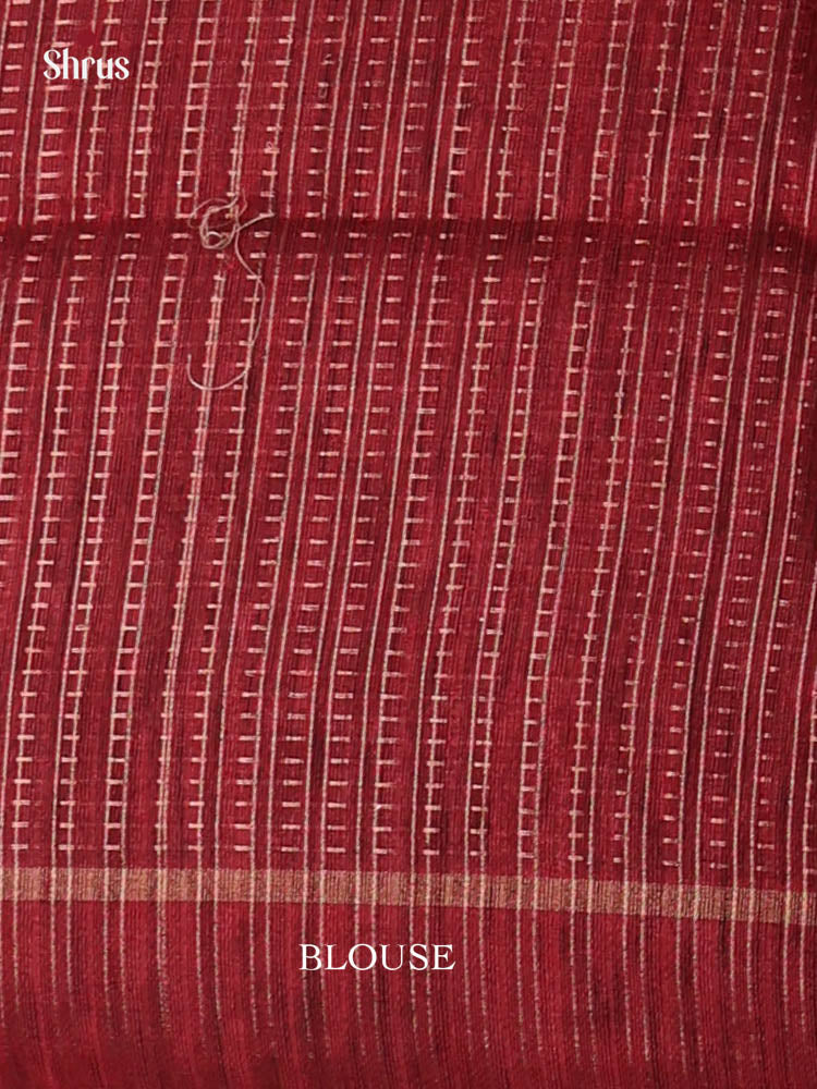Tussar Embroidery Saree - EI24263