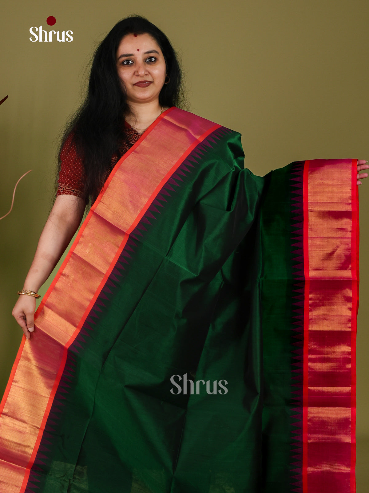 Silk Cotton Saree - EI30004
