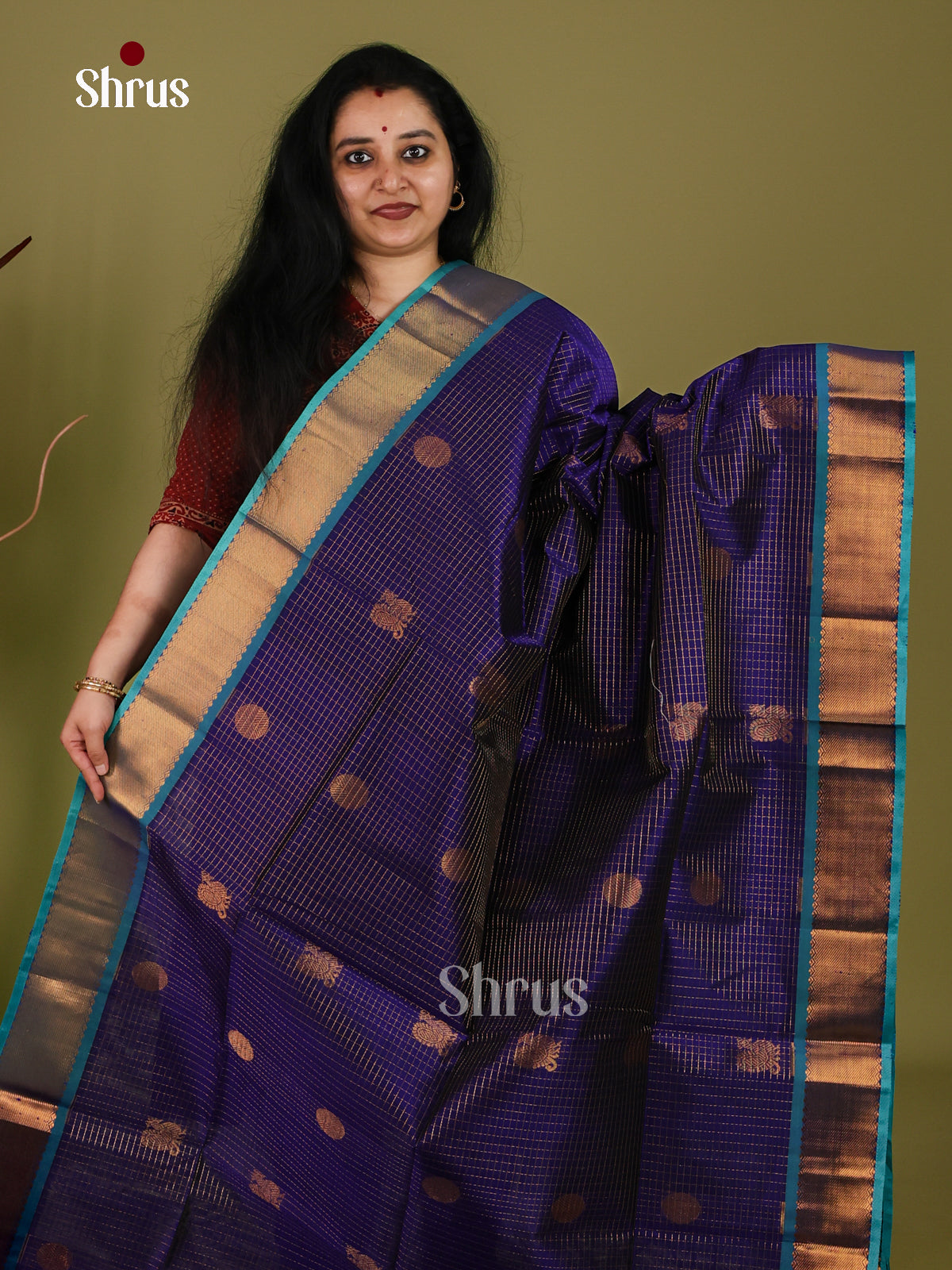Silk Cotton Saree - EI30017