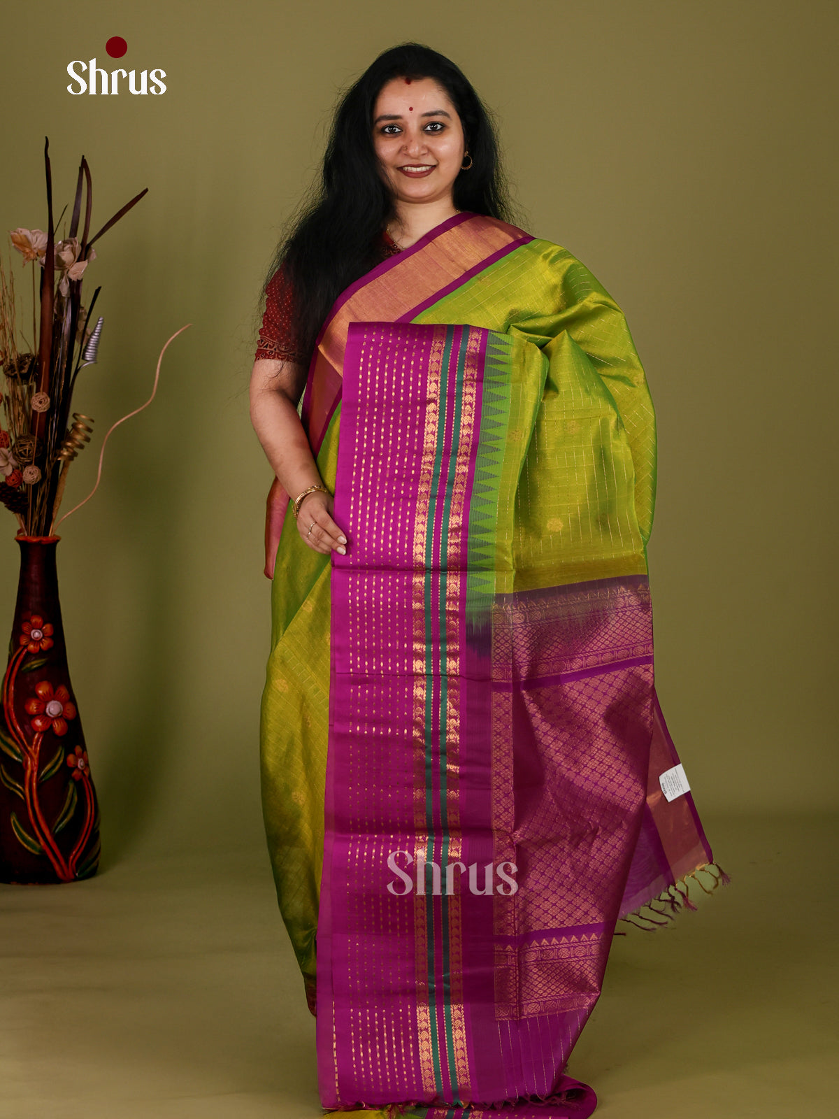 Silk Cotton Saree - EI30029