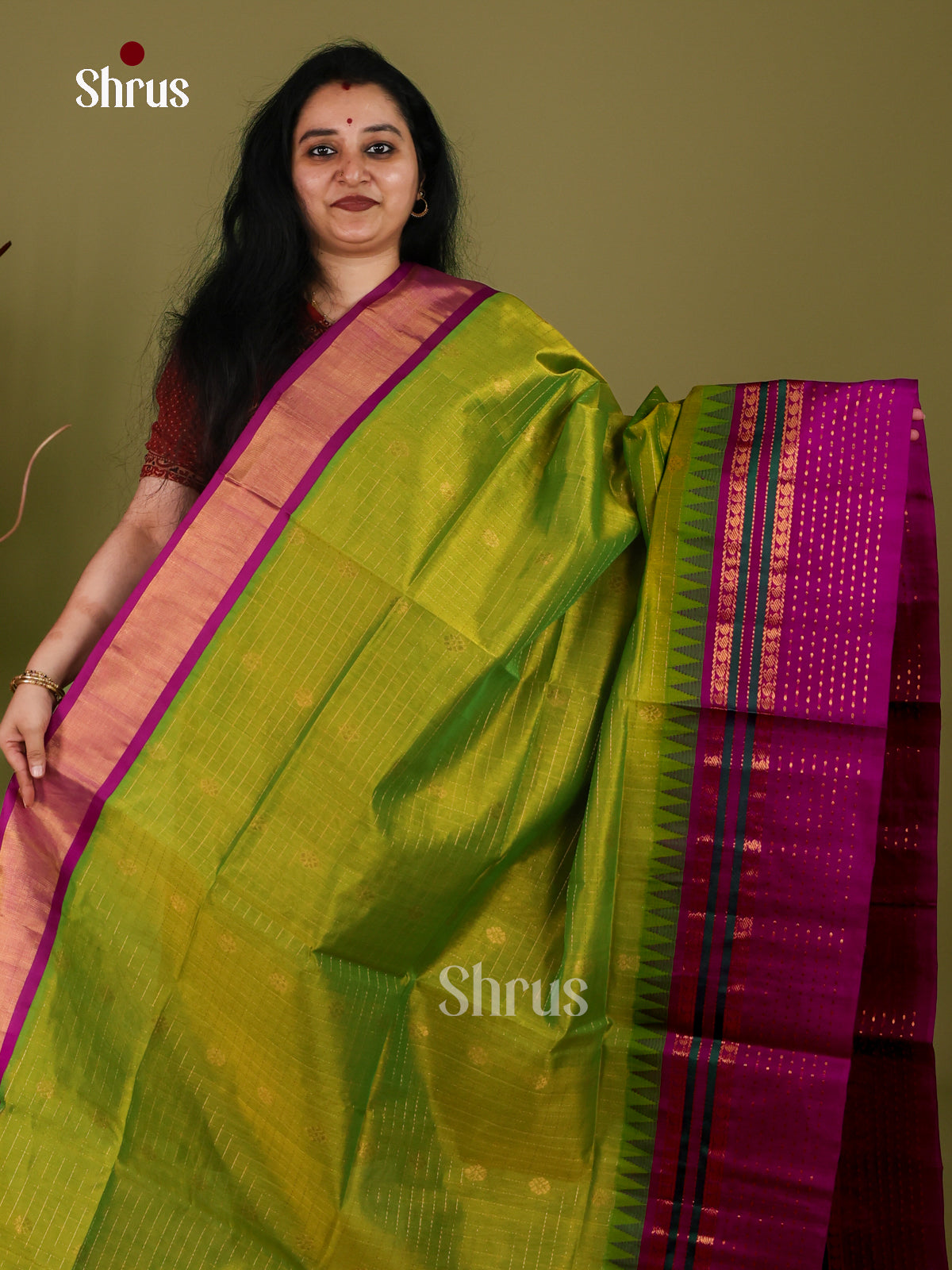 Silk Cotton Saree - EI30029