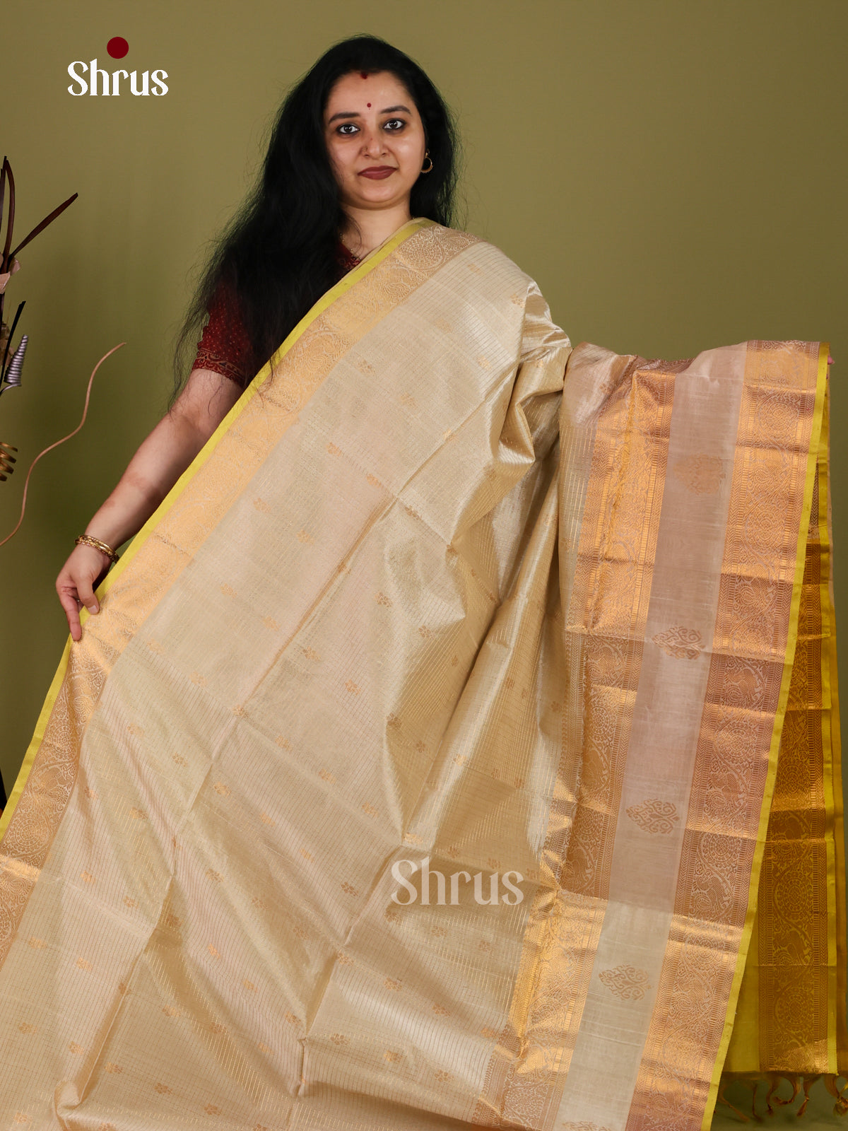 Silk Cotton Saree - EI30047