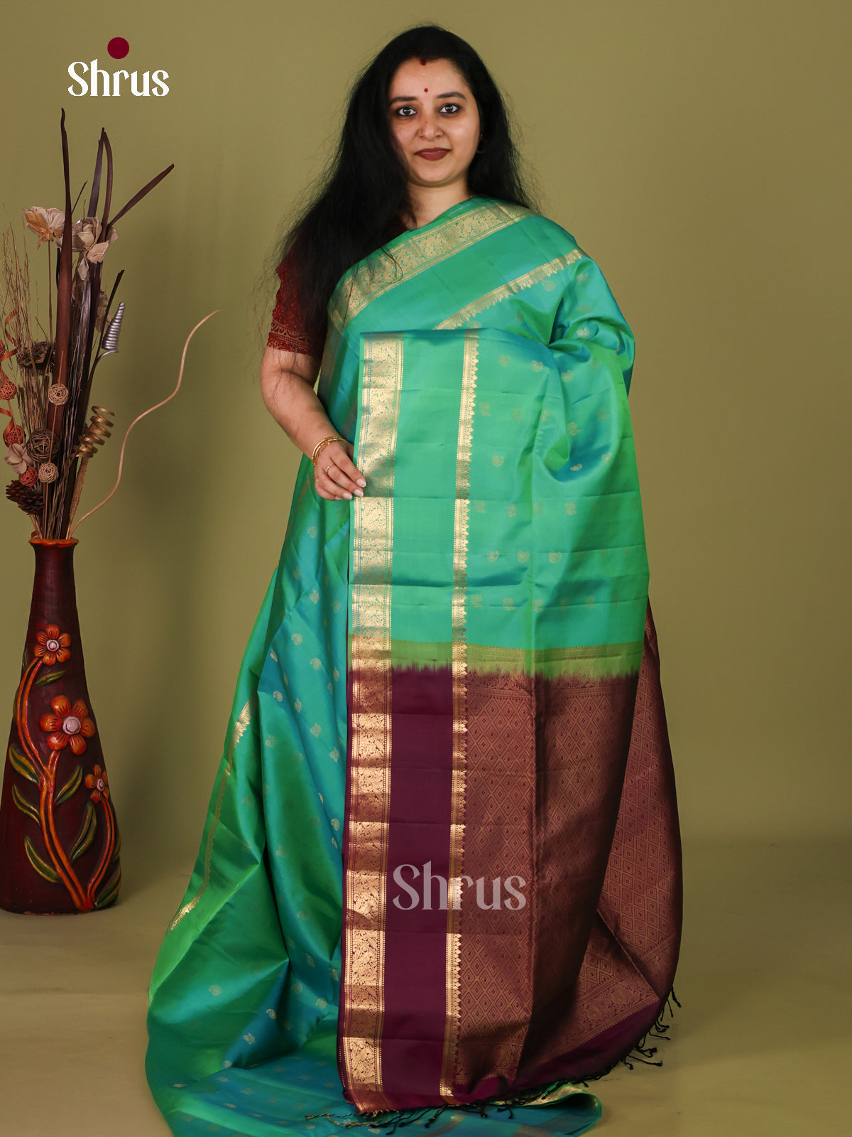 Soft Silk Saree - EI30086