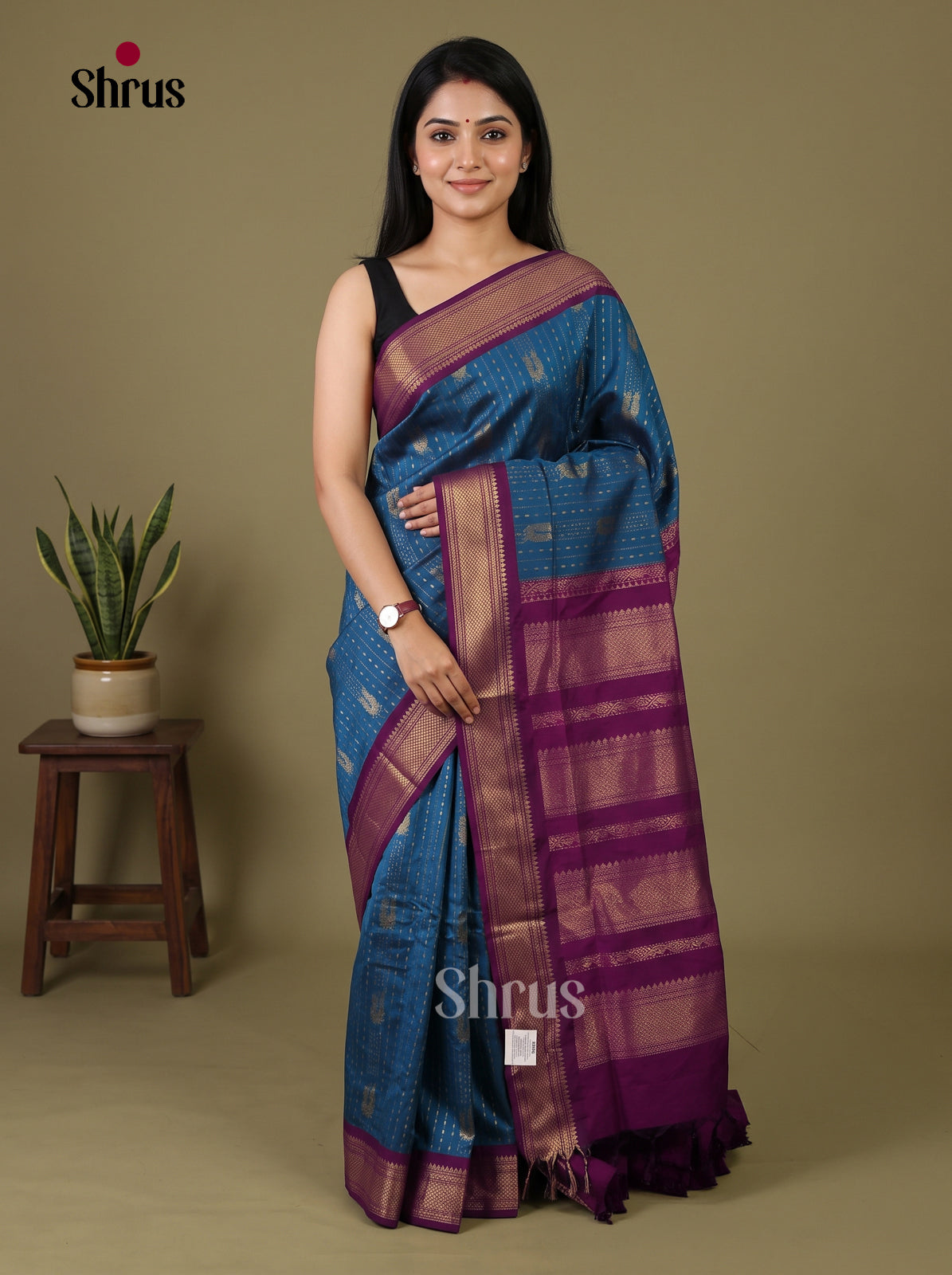 Kalyani Cotton Saree - EI30139 - Shop on Shrus.com