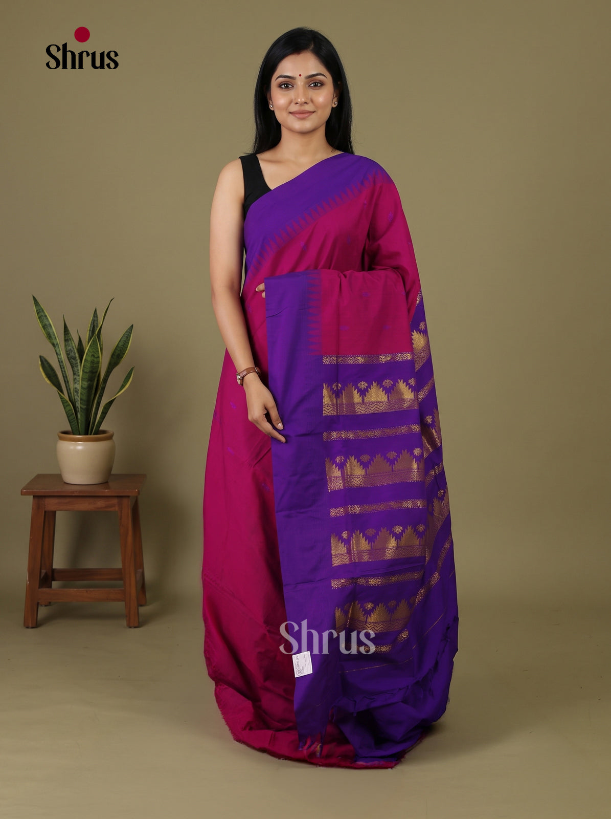 Kalyani Cotton Saree - EI30209 - Shop on Shrus.com