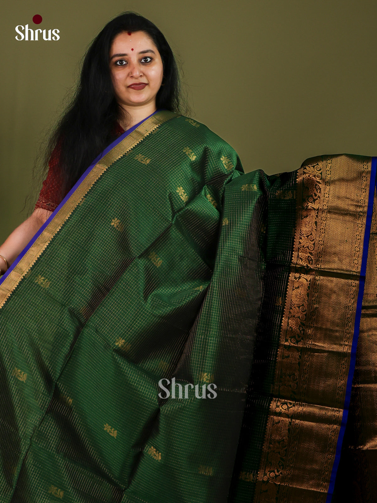 Silk Cotton Saree - EJ01037