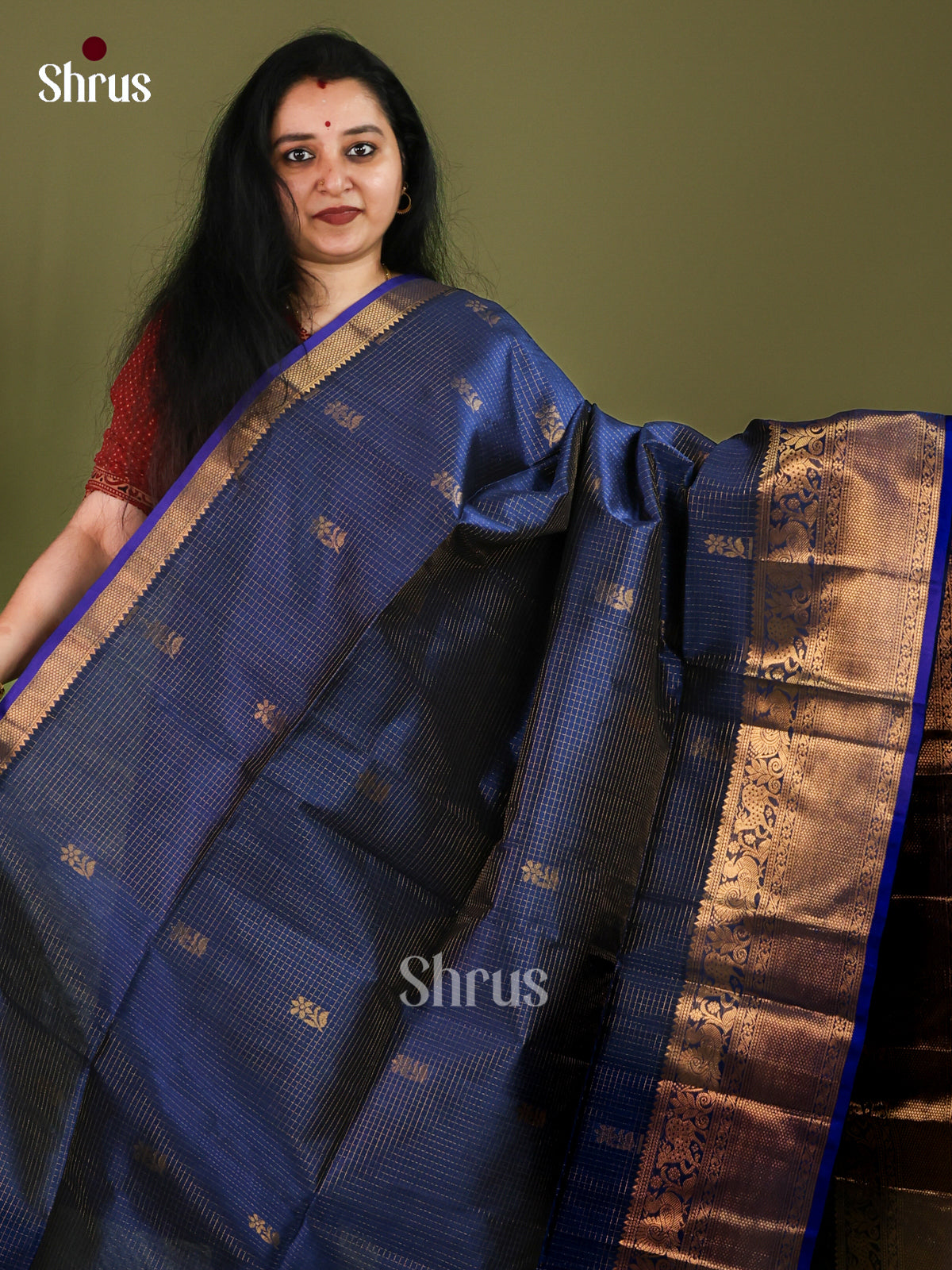Silk Cotton Saree - EJ01047