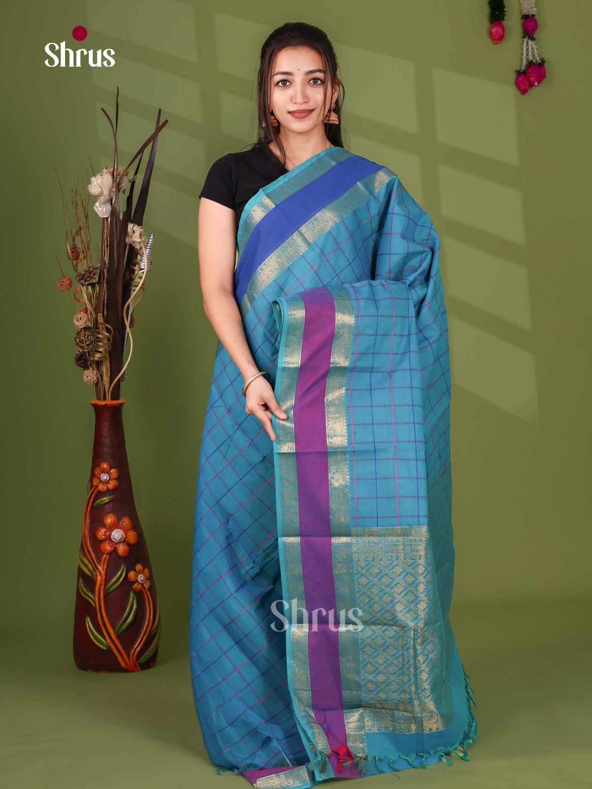 Chettinad Cotton Saree - EJ03010