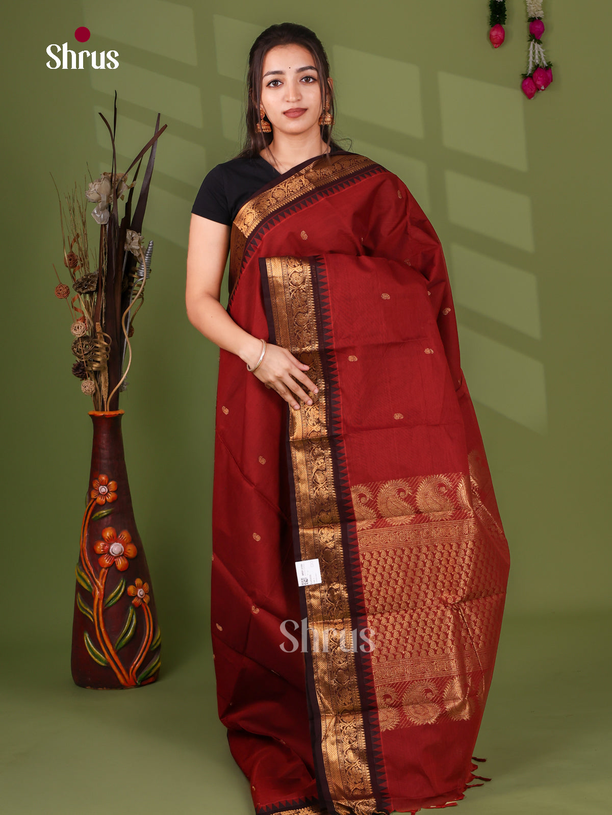 Chettinad Cotton Saree - EJ03020